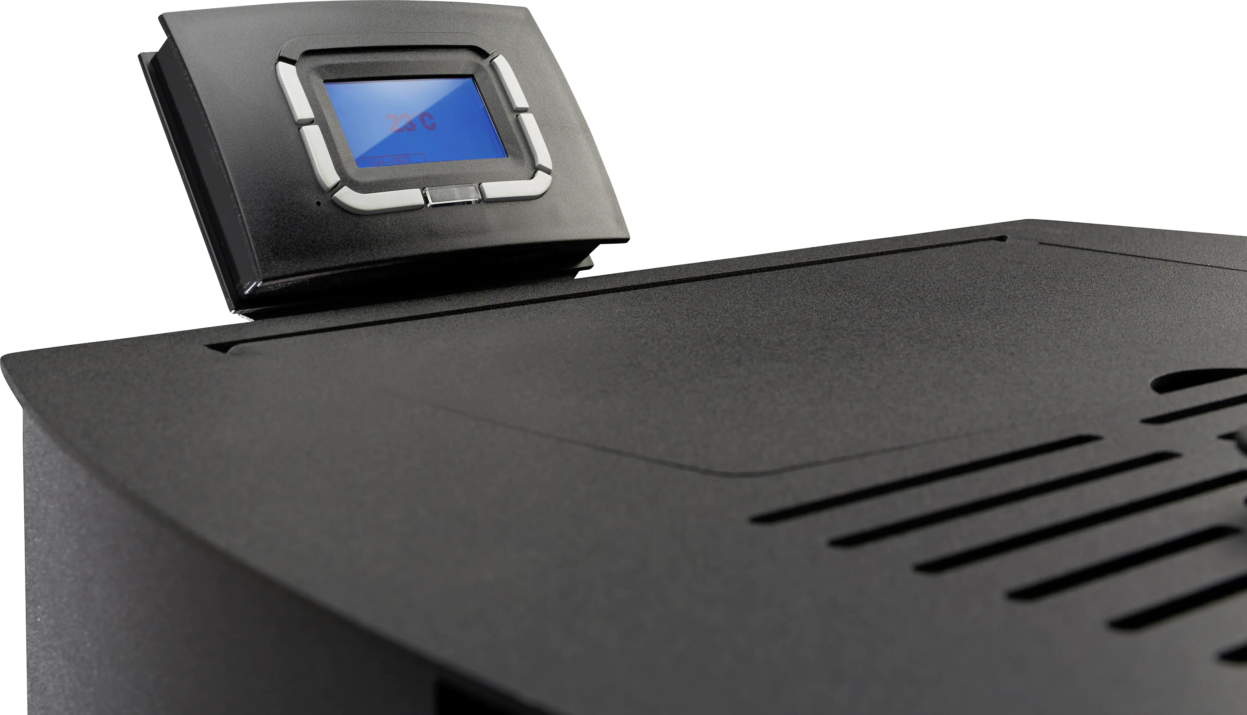 Rowi Pellet-Heizofen Modesto braun schwarz 6000 Watt 87 x 47 x 57 cm