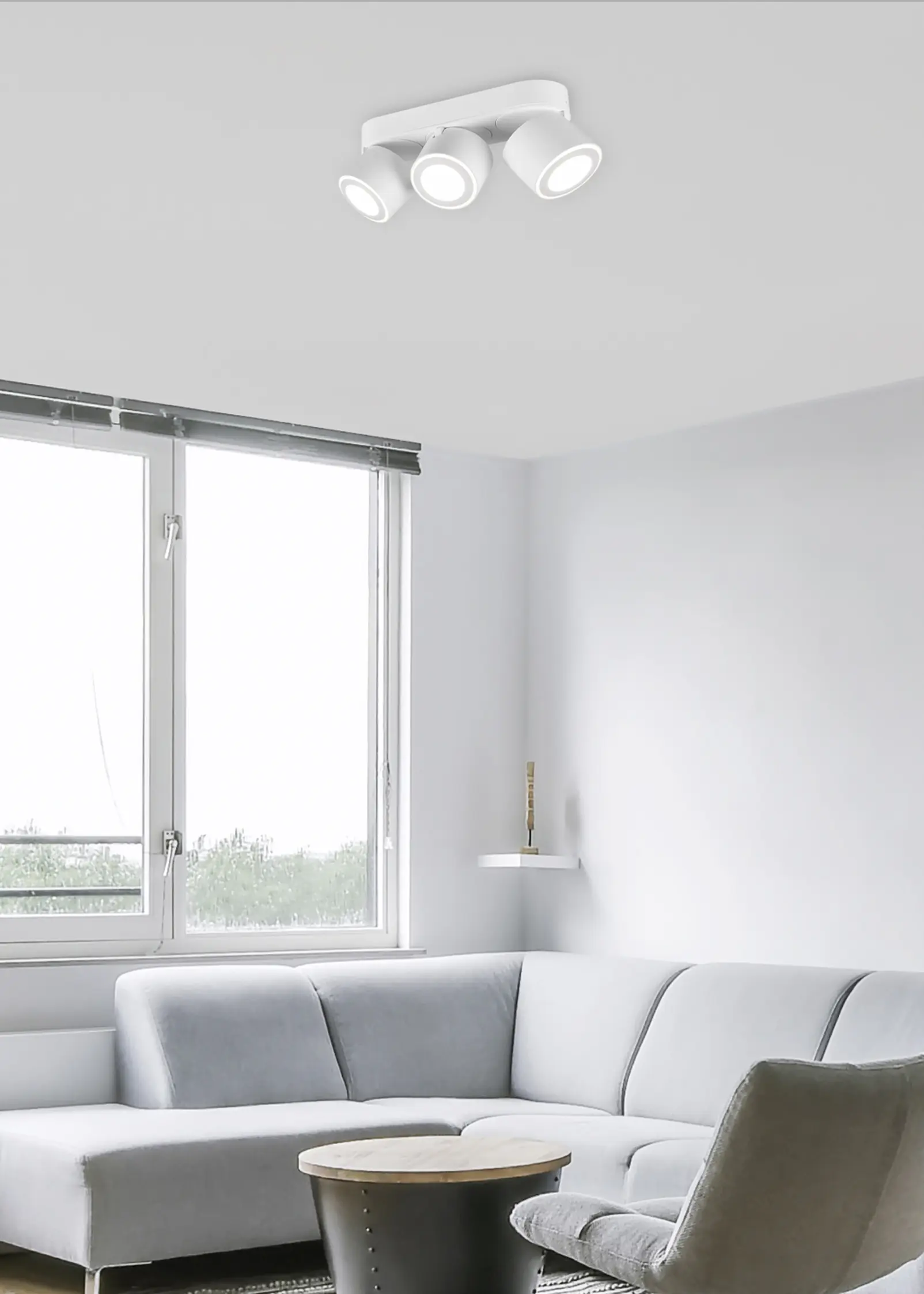 Trio Leuchte 3er Spot Taurus weiß