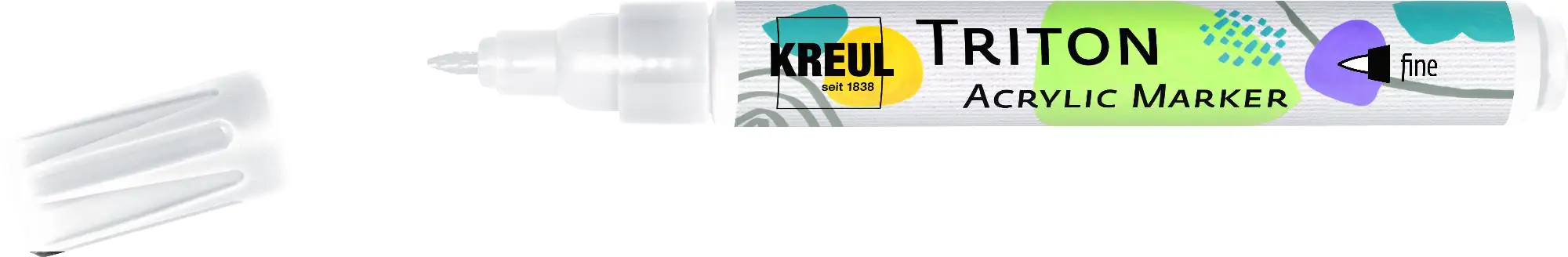 Kreul Triton Acrylic Marker fine weiß Kreul Triton Acrylic Marker fine weiß