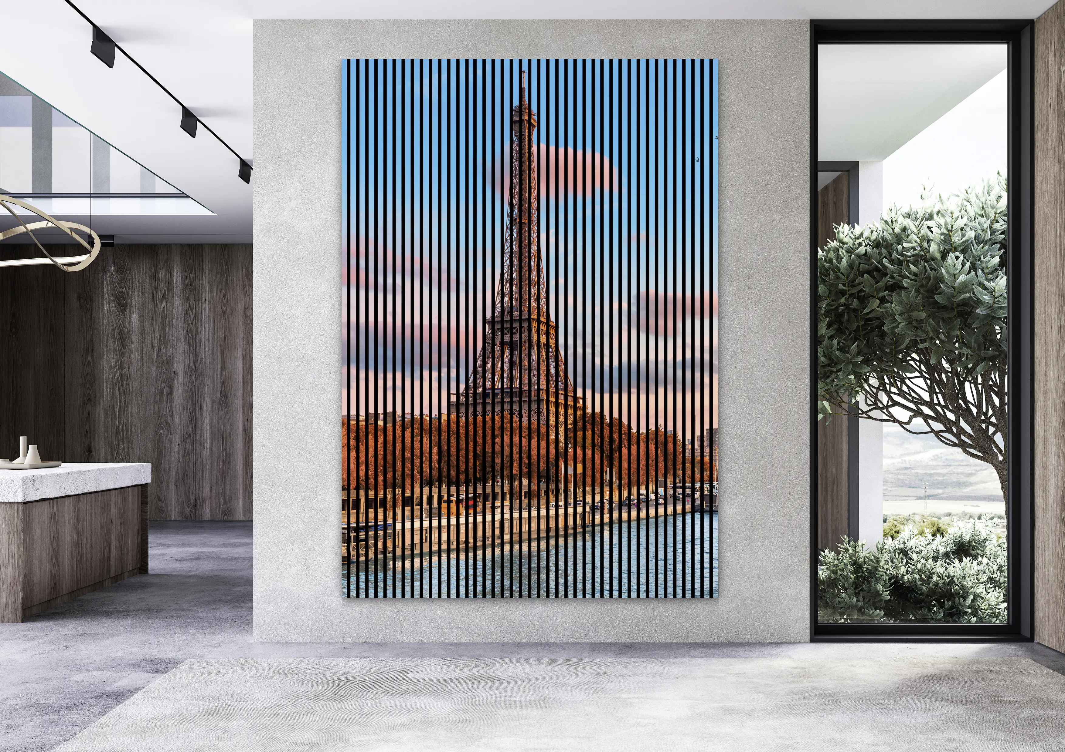 Neuhofer Akustikpaneele Eifelturm 240 x 169,3 x 1,9 cm