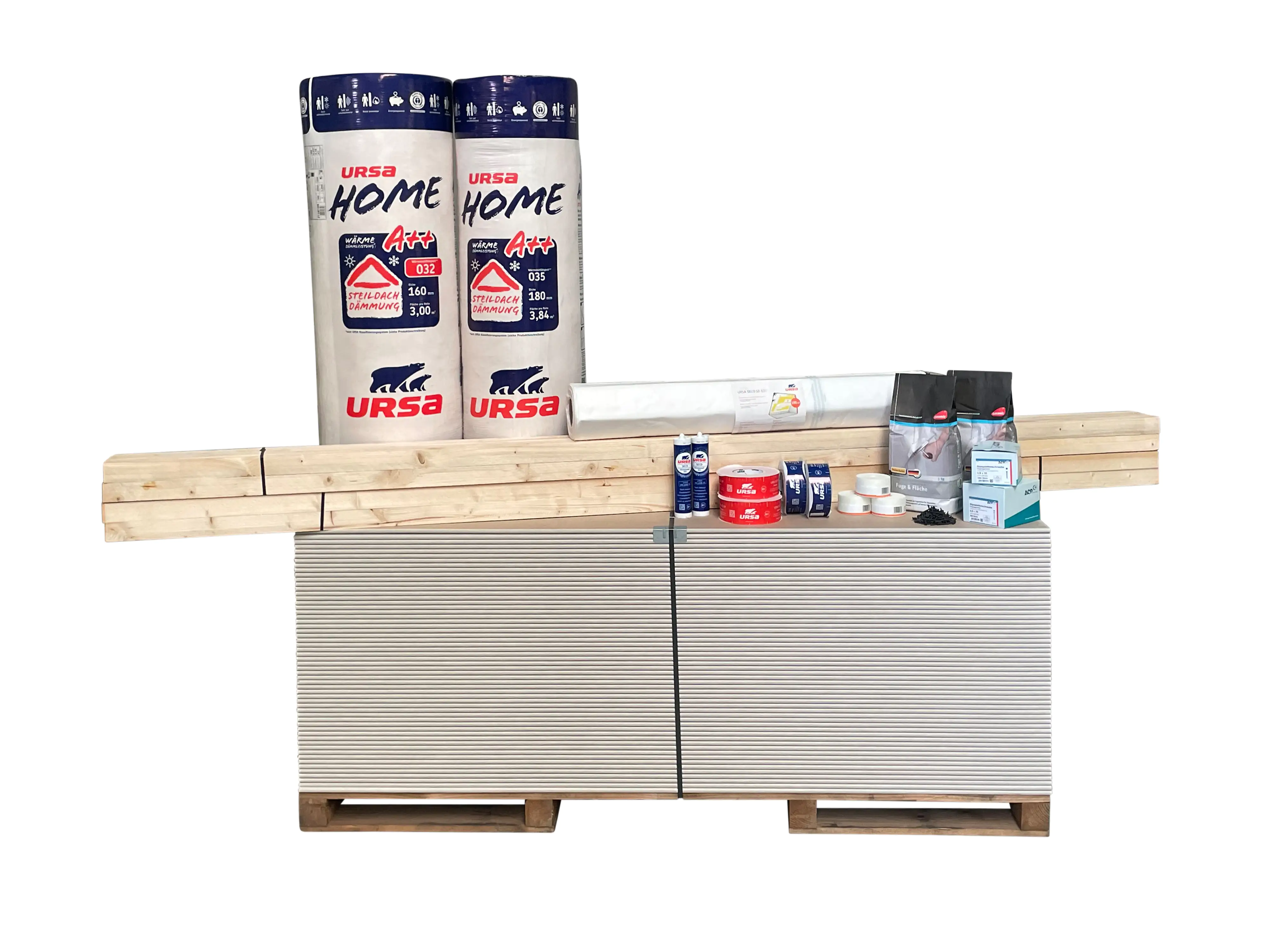 Dachausbau-Komplettpaket WLG035 240 mm