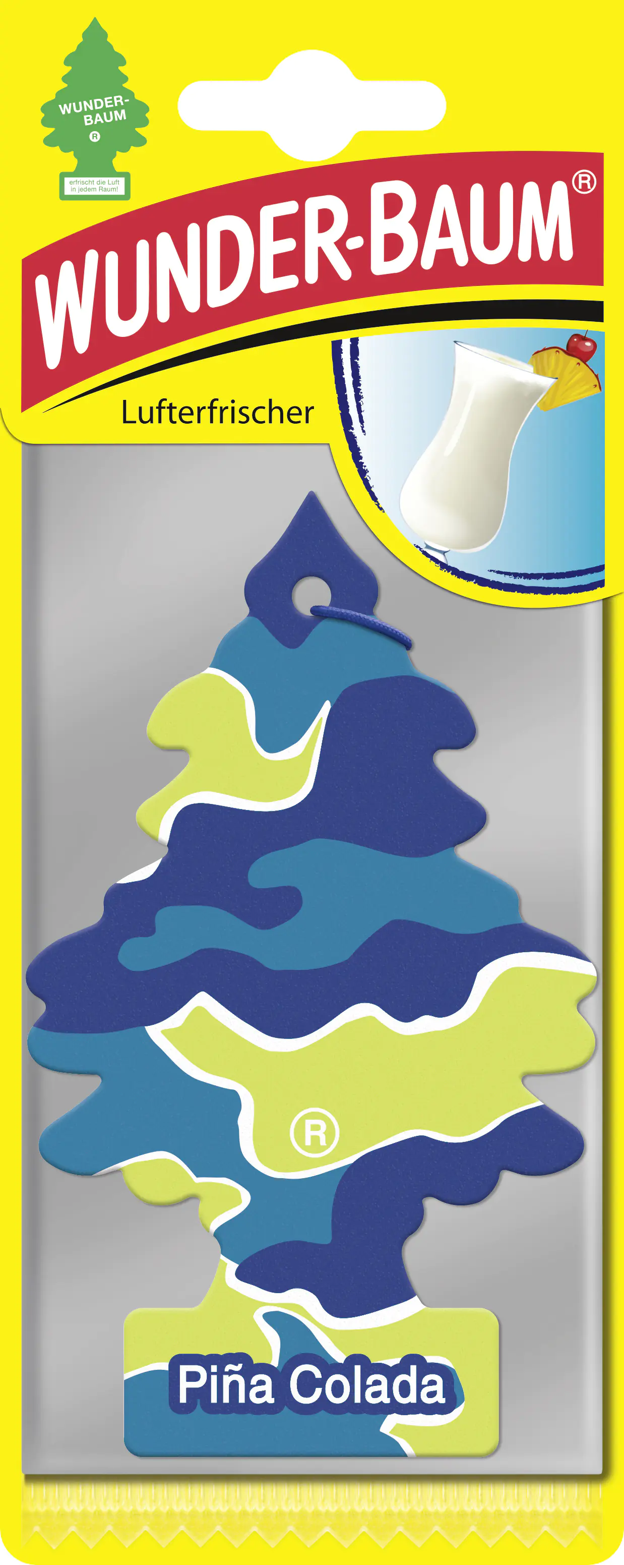 Wunderbaum Papierlufterfrischer Pina Colada
