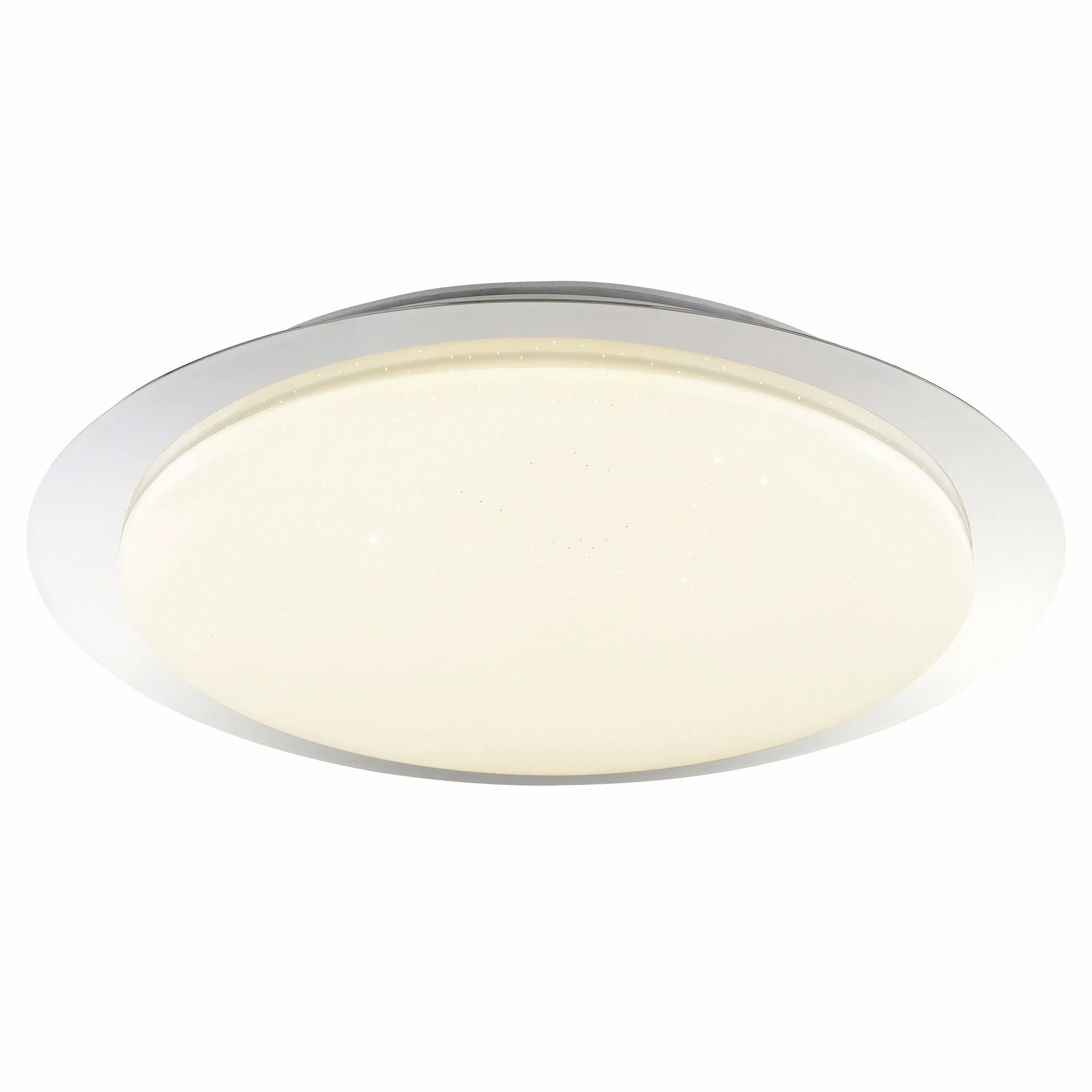 Brilliant LED Deckenleuchte Vittoria Ø 40 x 6,8 cm warmweiß-kaltweiß chrom-weiß Brilliant LED Deckenleuchte Vittoria Ø 40 x 6,8 cm warmweiß-kaltweiß chrom-weiß