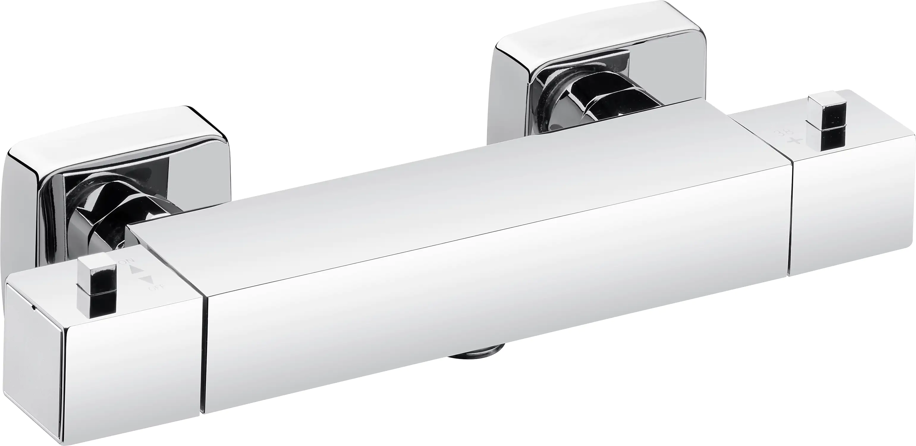 Cornat Brausethermostat Zaida, verchromt