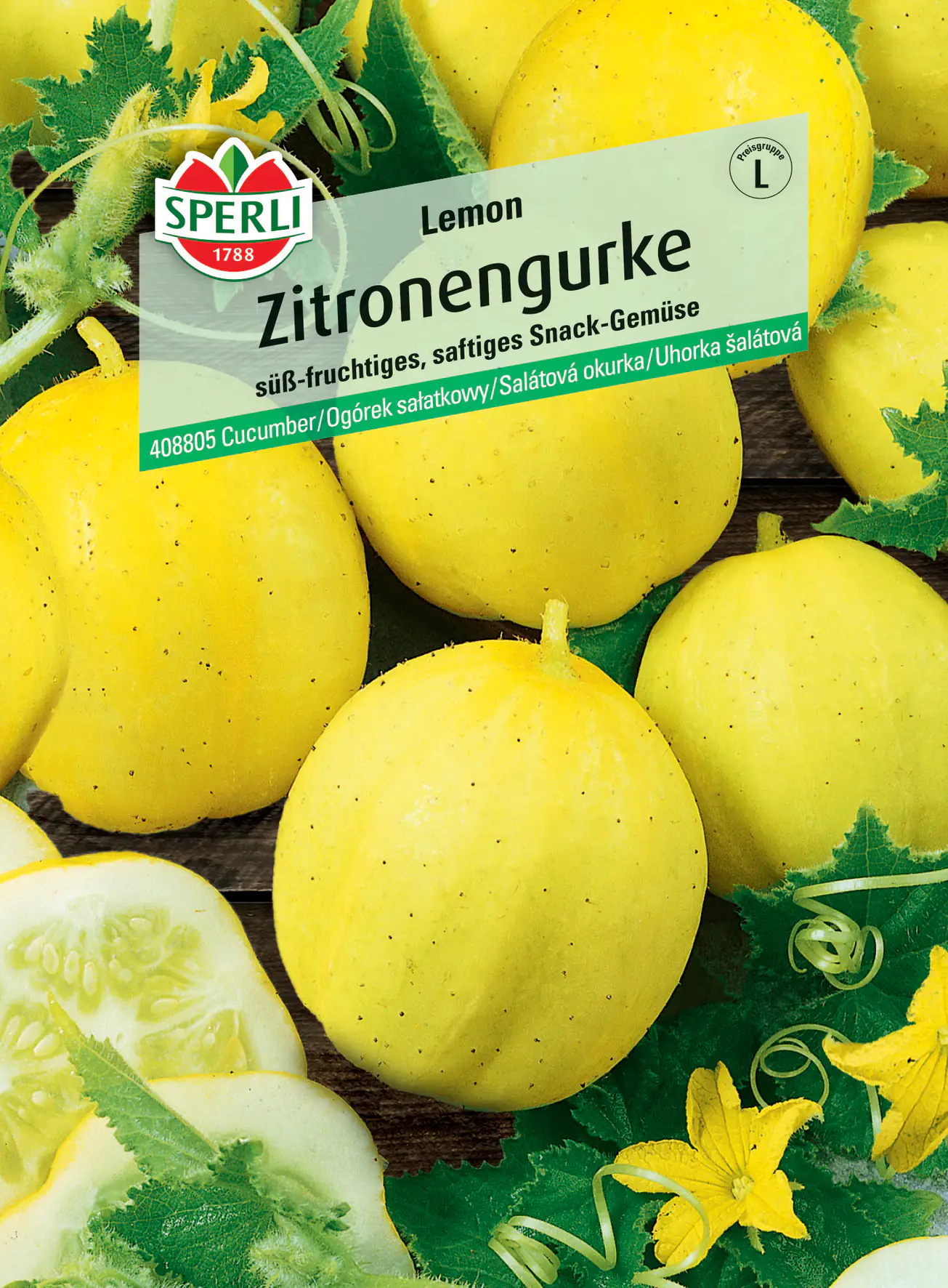 Sperli Zitronengurke Lemon Sperli Zitronengurke Lemon