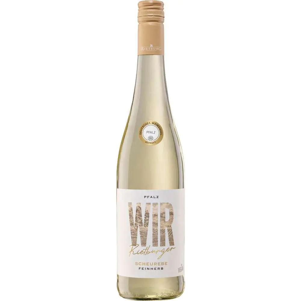 Wir Rietburger Weißwein Pfalz Scheurebe QbA feinherb 0,75 l