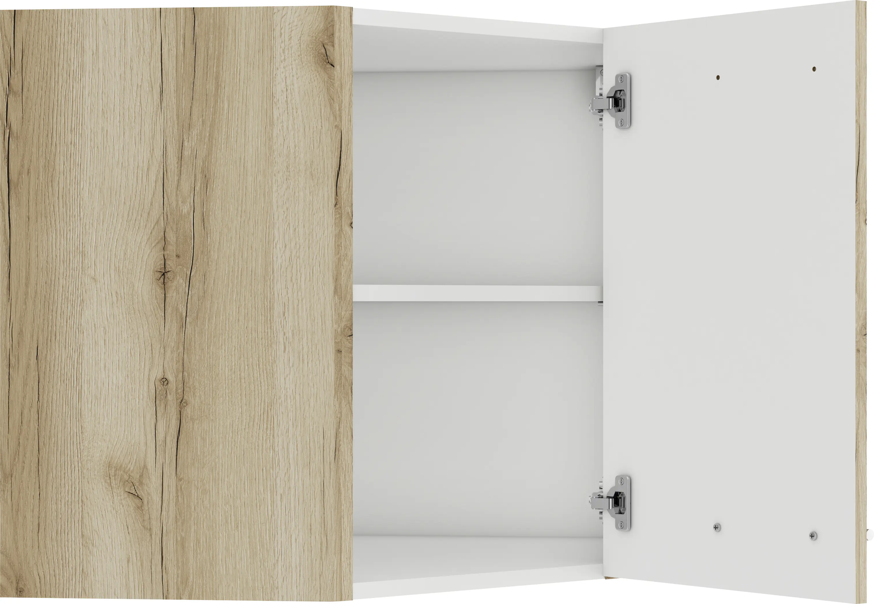 Optifit Eckoberschrank Livorno 290 eiche 60 cm