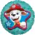 Folienballon Paw Patrol Marshall bunt 19 x 13,5 cm
