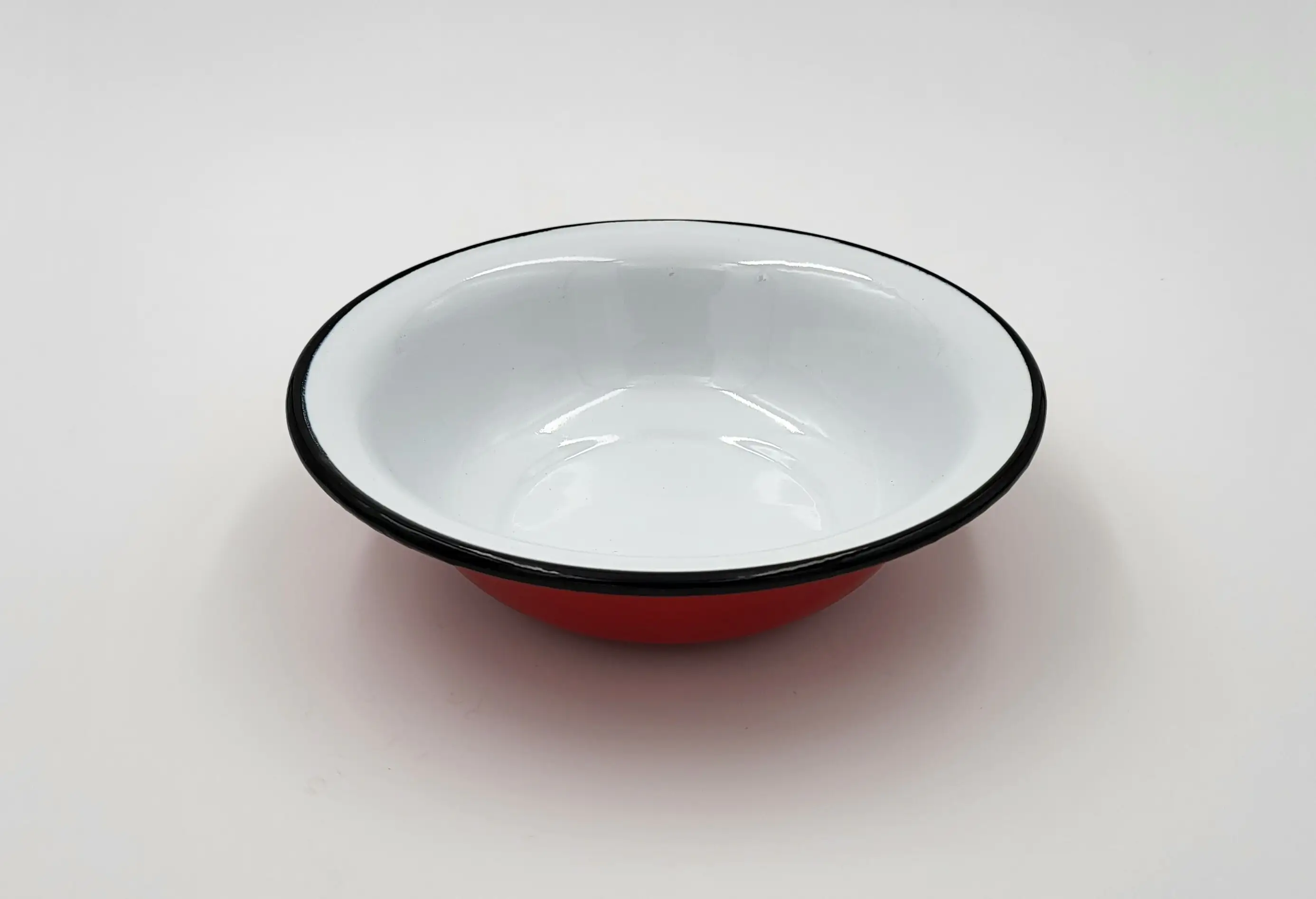 Su-Deco Teller 21 cm Ø rot weiss tief