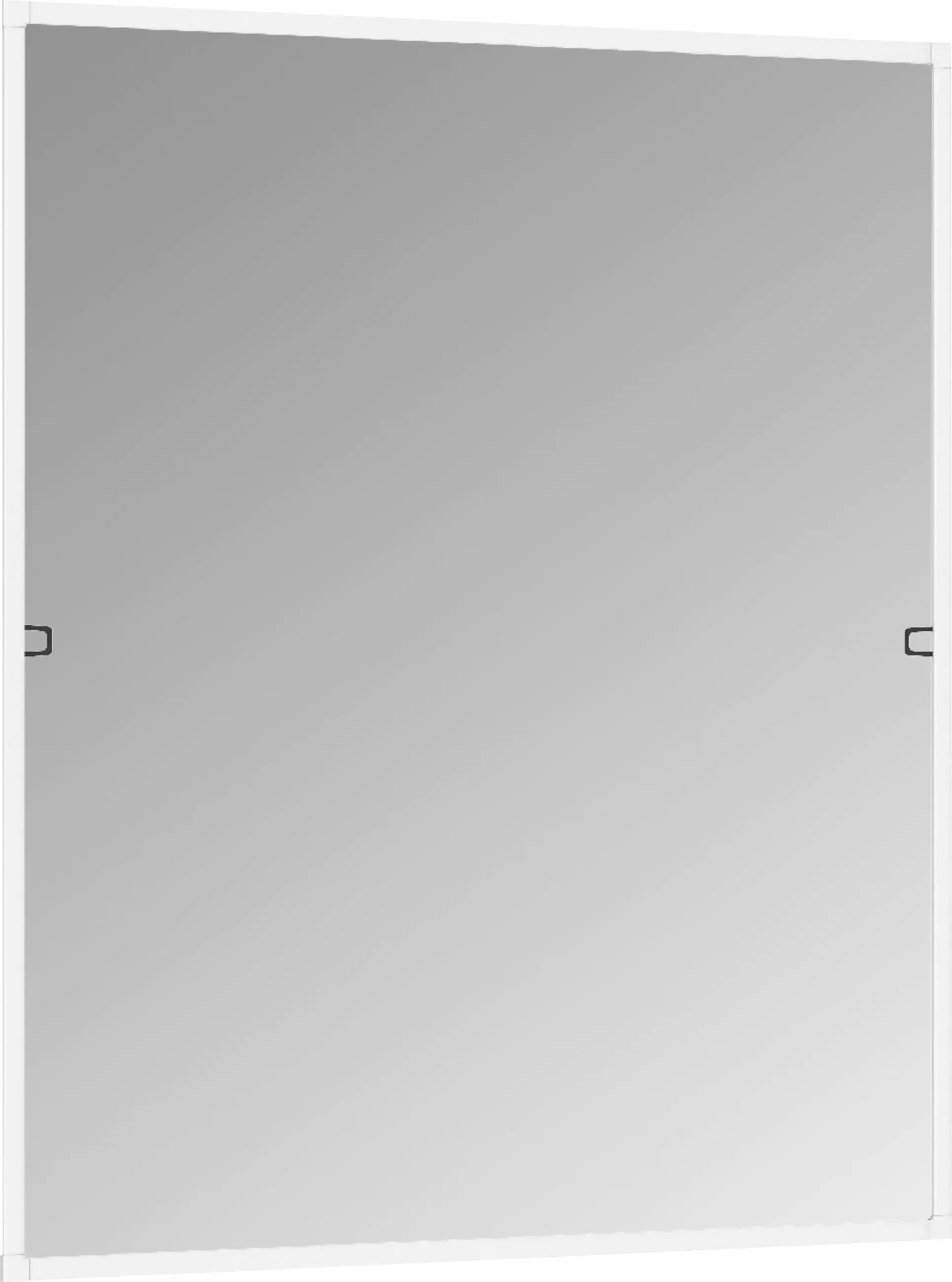 TrendLine Fliegenschutz-Fenster 100 x 120 cm weiß/anthrazit kürzbar