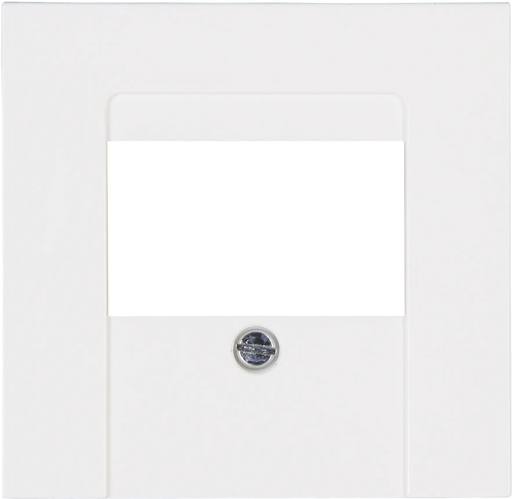 Kopp TAE-Abdeckung für 1-3 Anschlüsse Athenis, reinweiß, 373129186