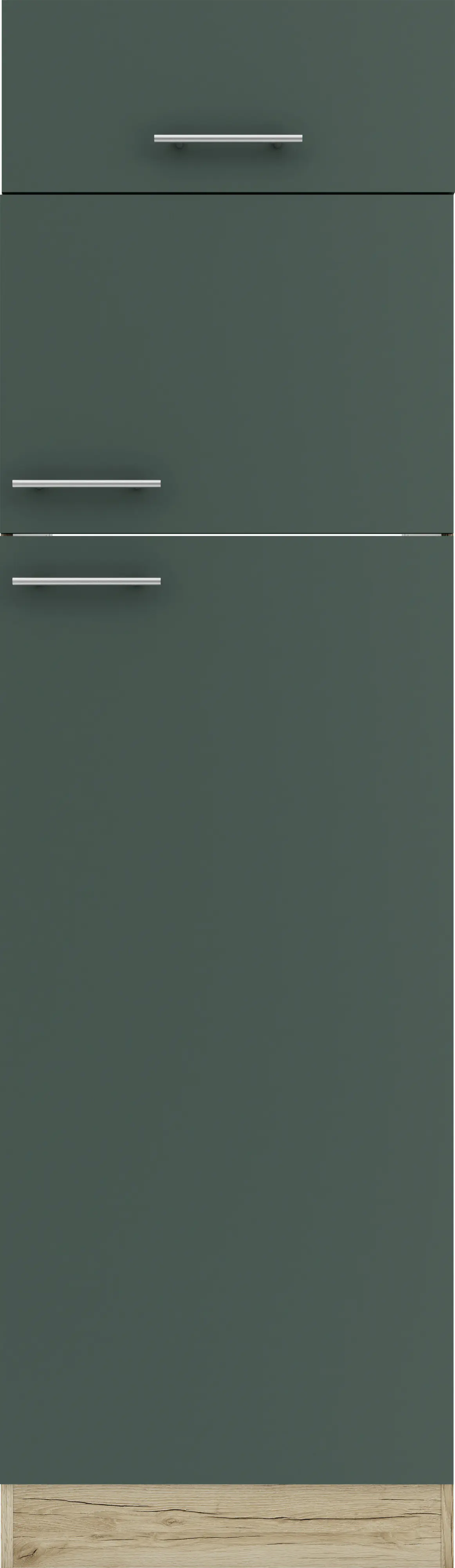 Optifit Hochschrank Savona 405 steingrün/eiche 60 cm