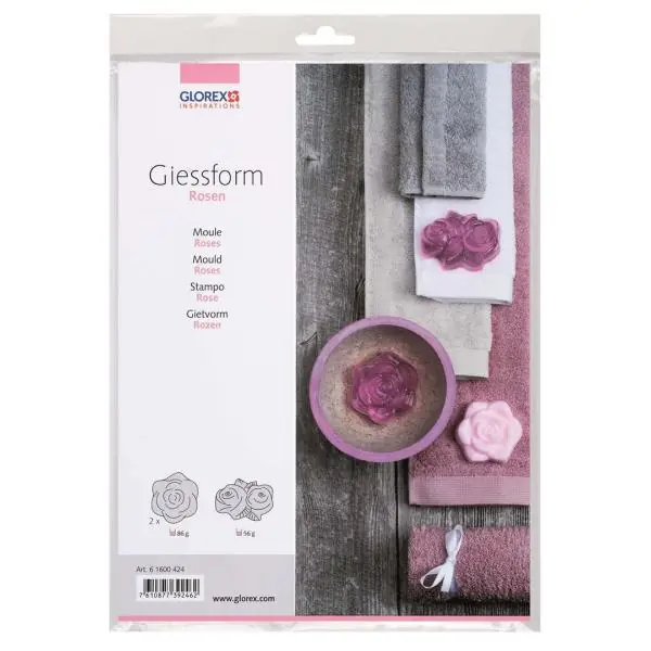 Glorex Giessform Rosen