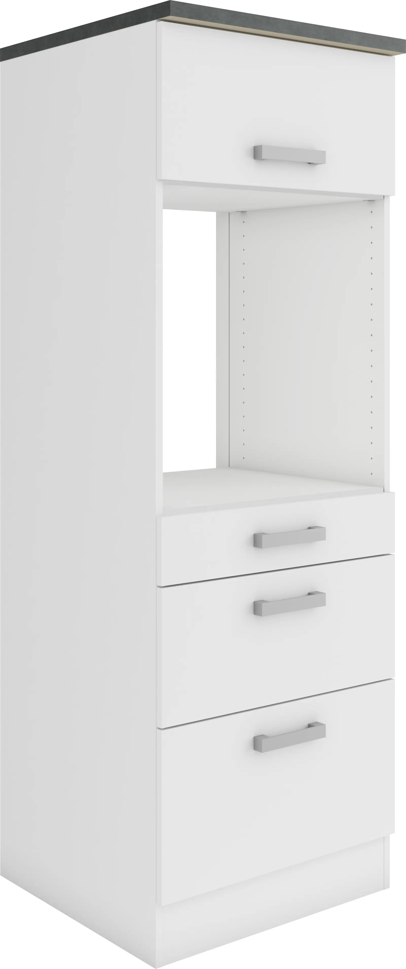 Optifit Midischrank Oslo 214 weiß 60 cm