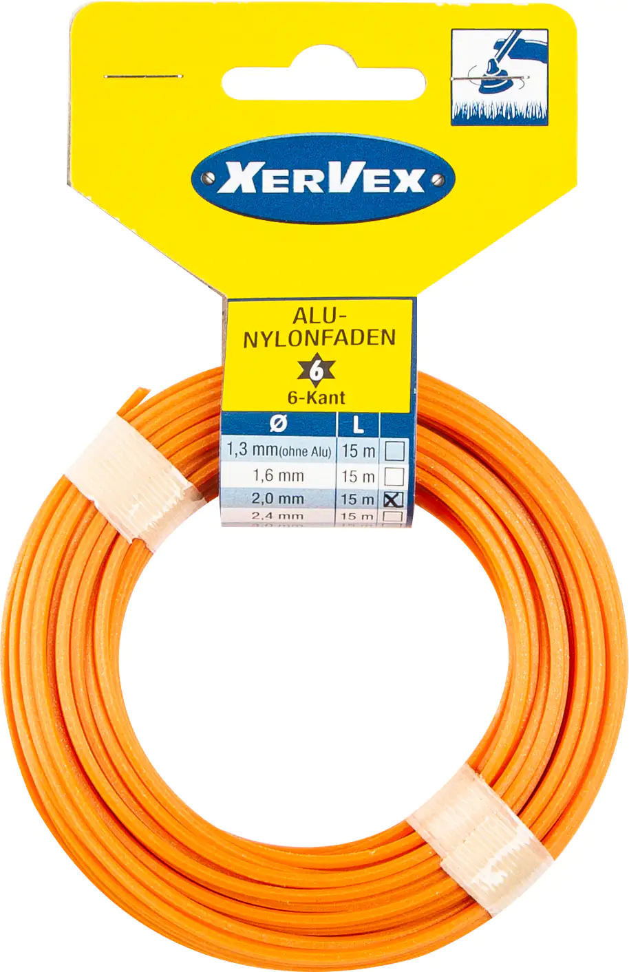 Nylonfaden 2 mm 15 m