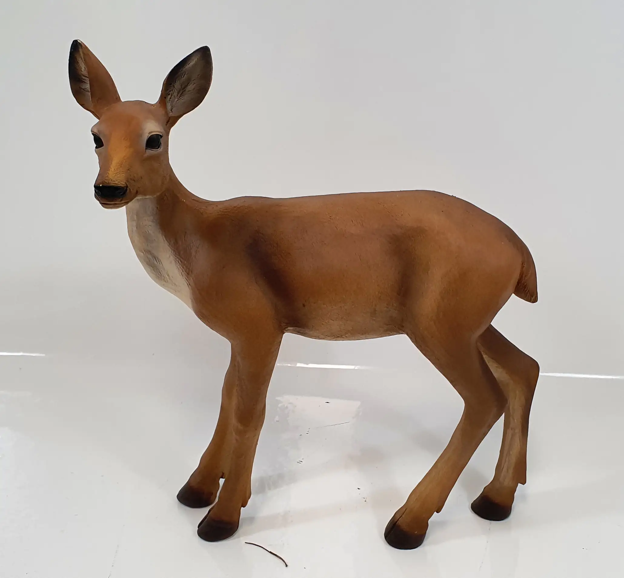 Portalettere in metallo rosso 25 x 12 x 38 cm 8705