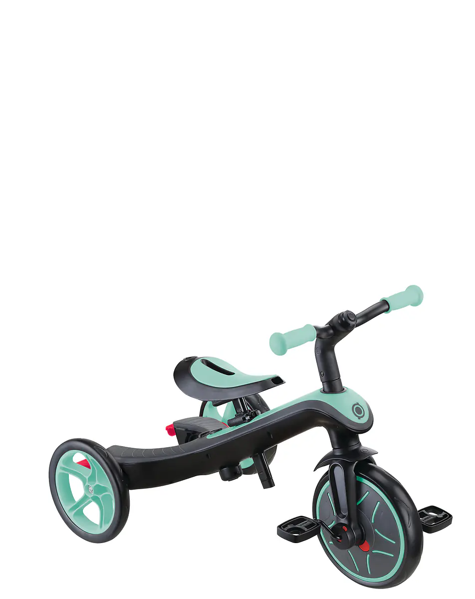 Globber Dreirad für Kinder Explorer Trike 4-in-1 schwarz/grau