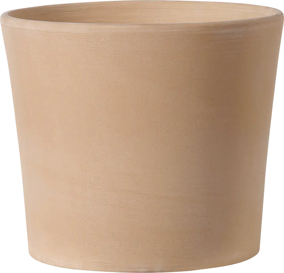 Deroma Pflanztopf Cilindrico White Garden tonweiß Ø 25 cm