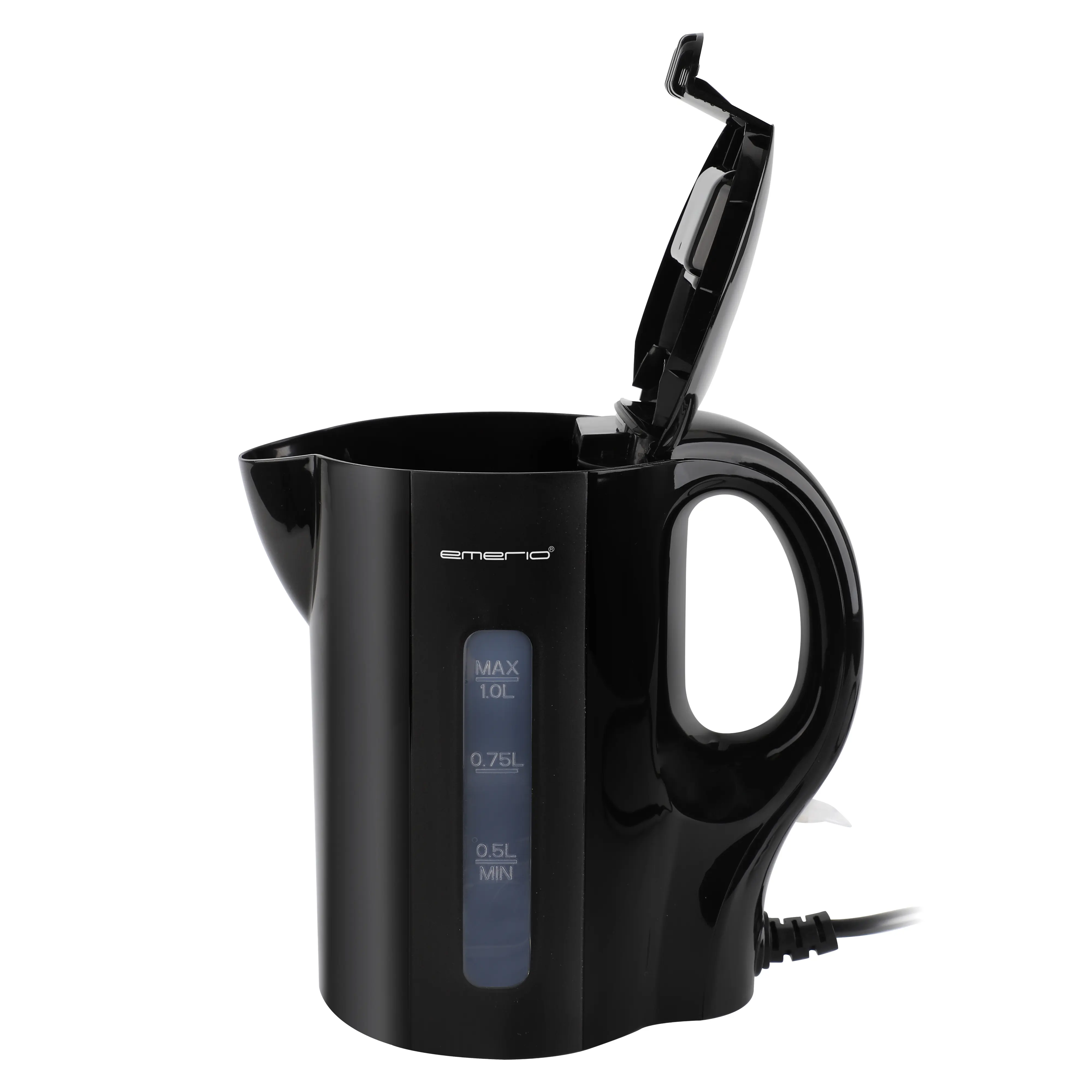 Emerio Wasserkocher WK-133947 1,0 Liter 1200 Watt schwarz