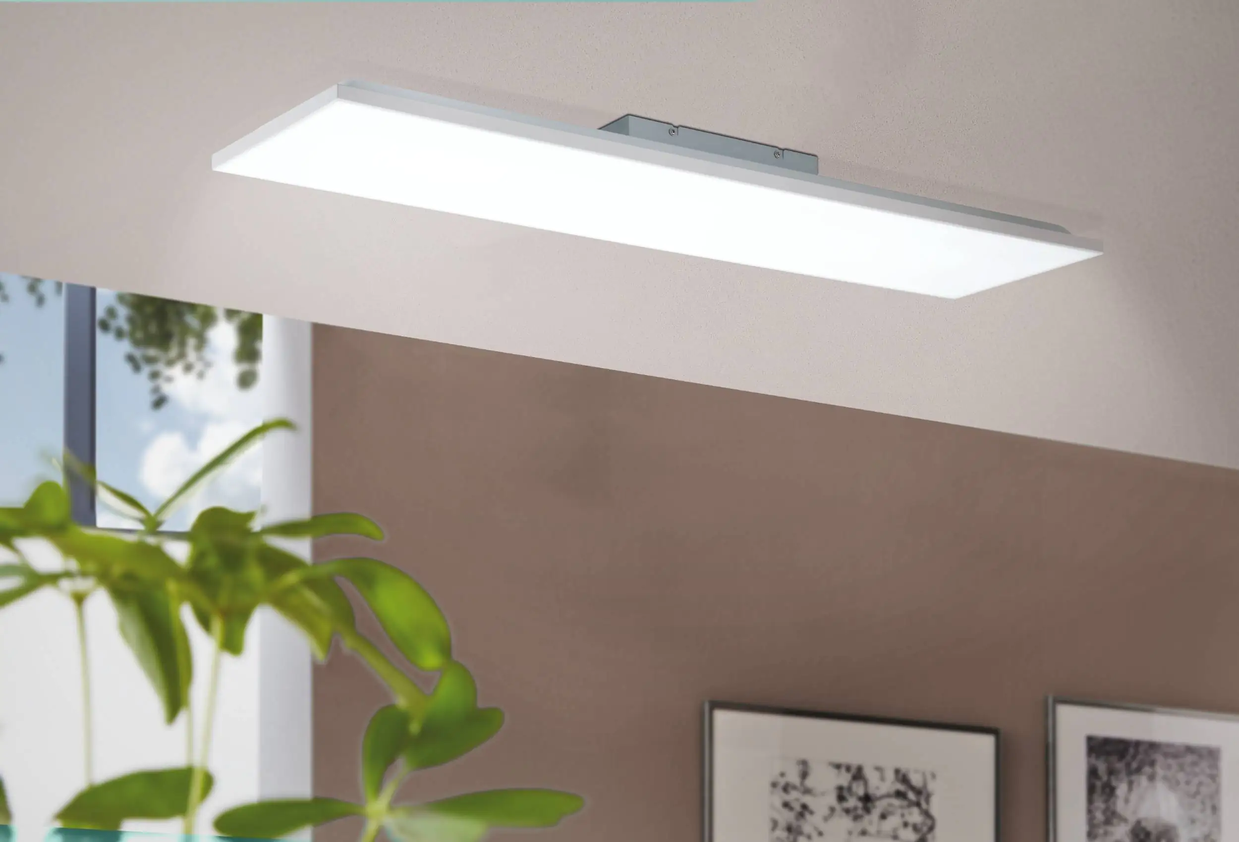 9002759756154_1 Eglo LED Deckenleuchte Calemar neutralweiß