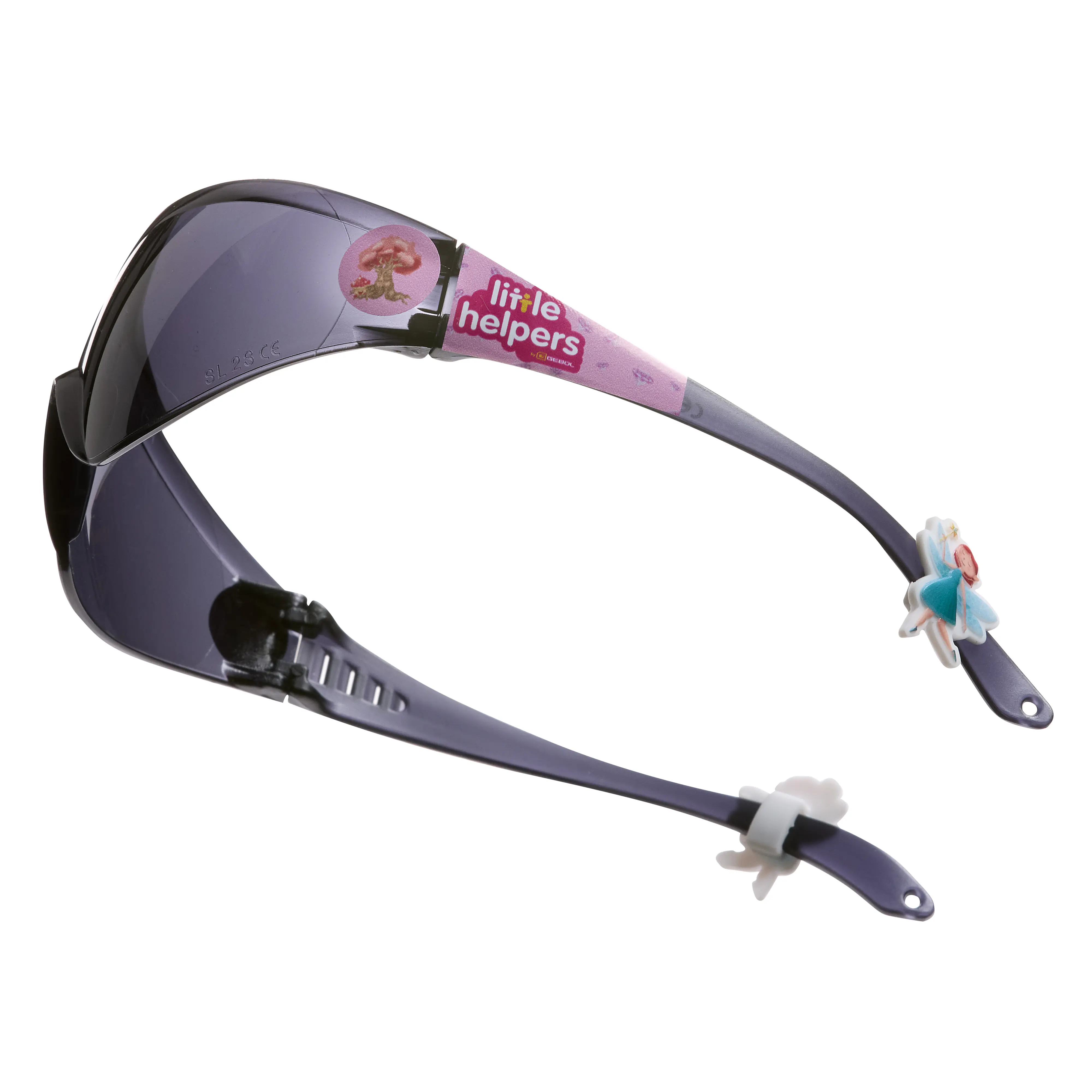 Gebol Schutzbrille Little Helpers Märchenwald pink getönt