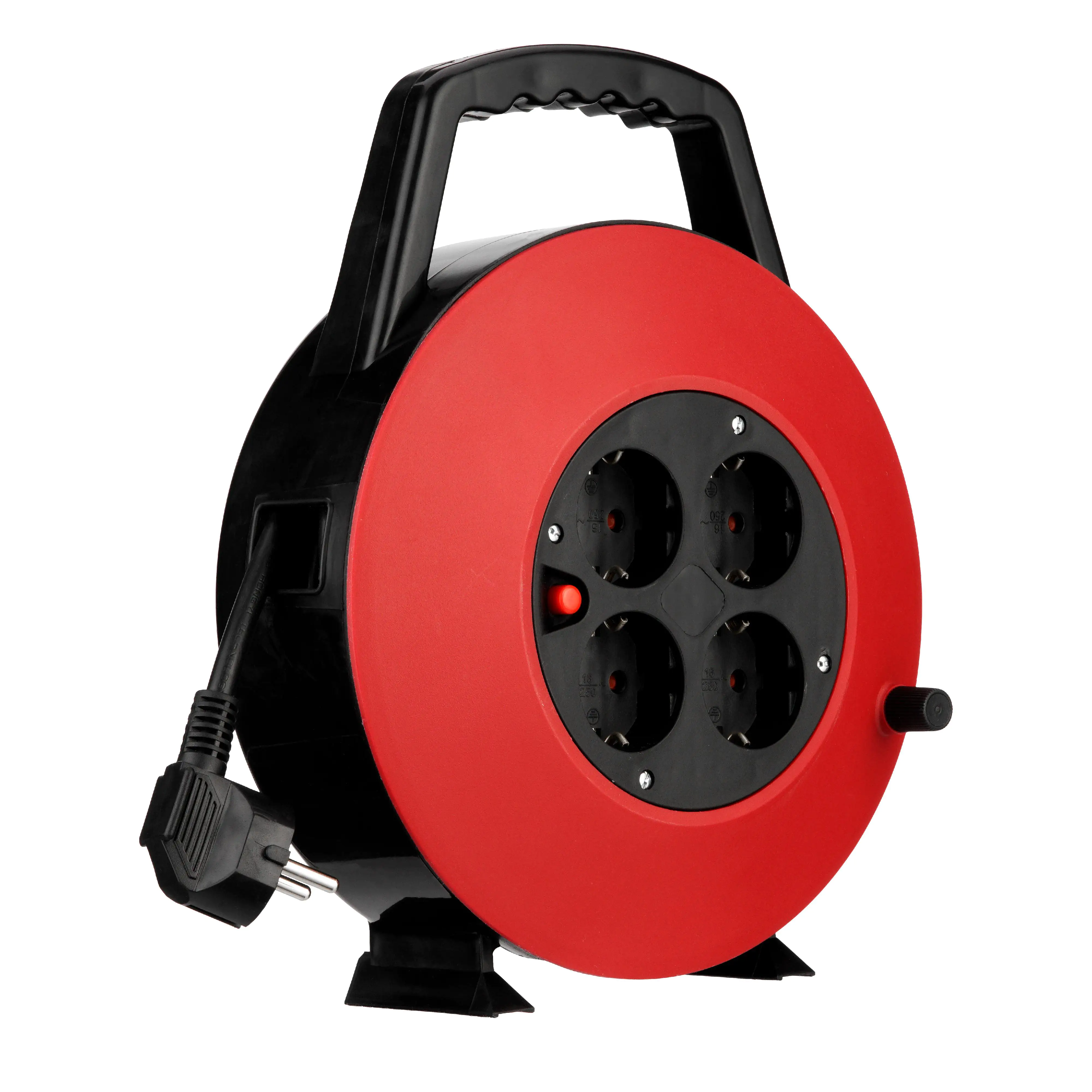 REV Kabeltrommel Innen 10 m H05VV-F 3G1,5mm², schwarz rot REV Kabeltrommel Innen 10 m H05VV-F 3G1,5mm², schwarz rot