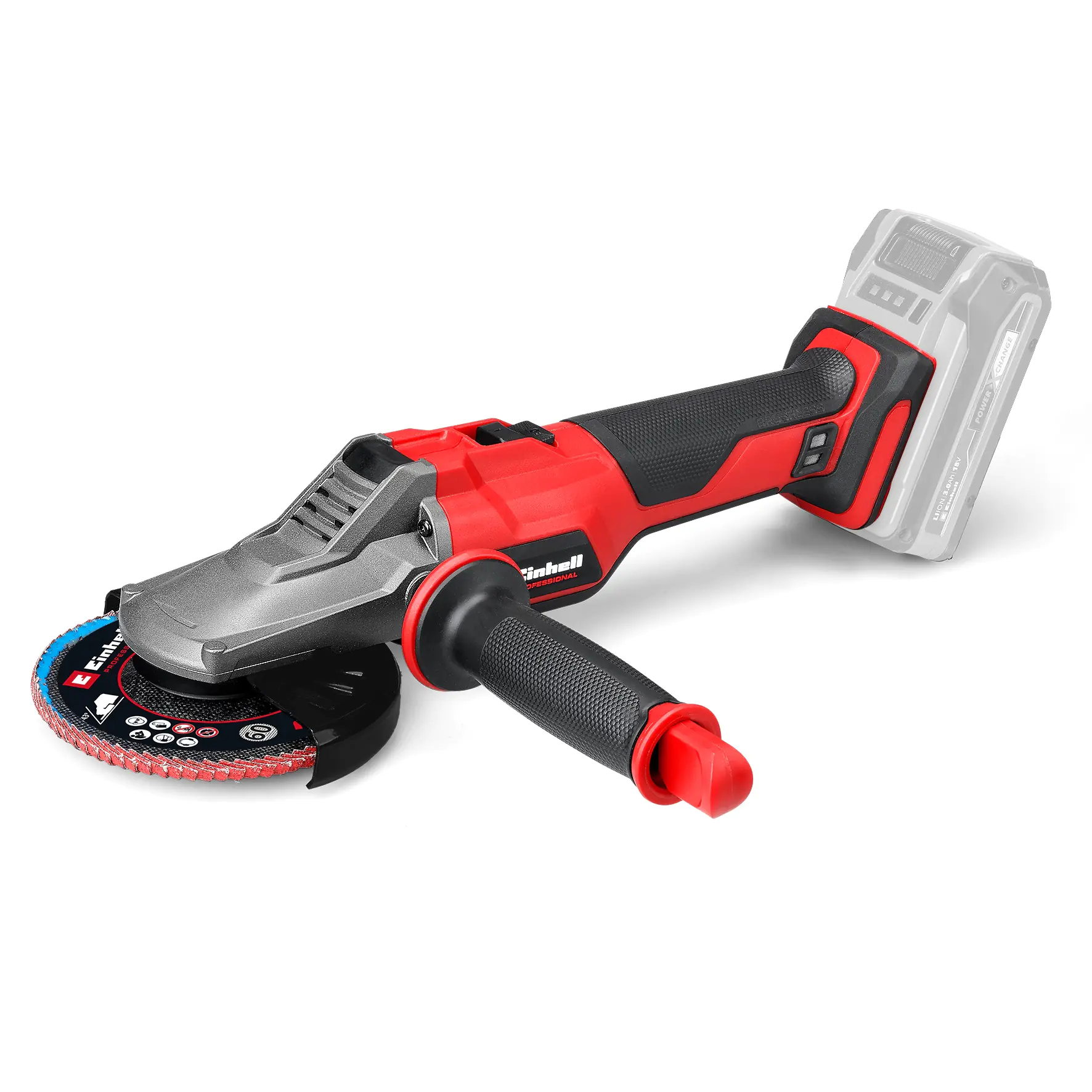 Einhell Professional Akku-Flachkopf-Winkelschleifer TP-AG 18/125 F Li BL Solo Einhell Professional Akku-Flachkopf-Winkelschleifer TP-AG 18/125 F Li BL Solo