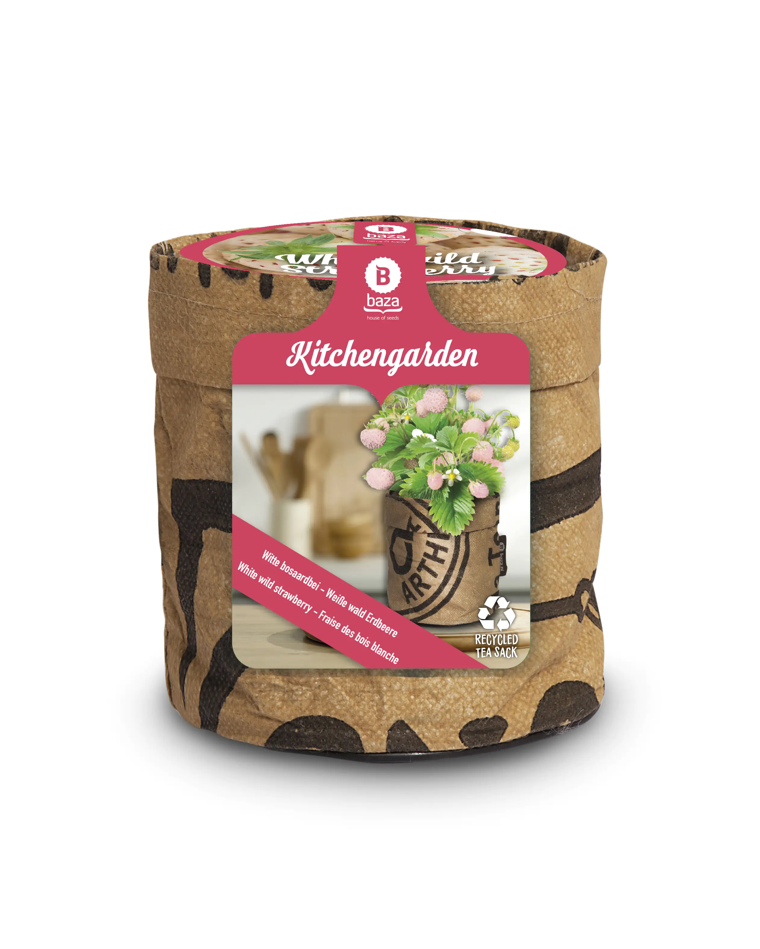 Baza Seeds Kitchengarden Walderdbeere weiß Baza Seeds Kitchengarden Walderdbeere weiß