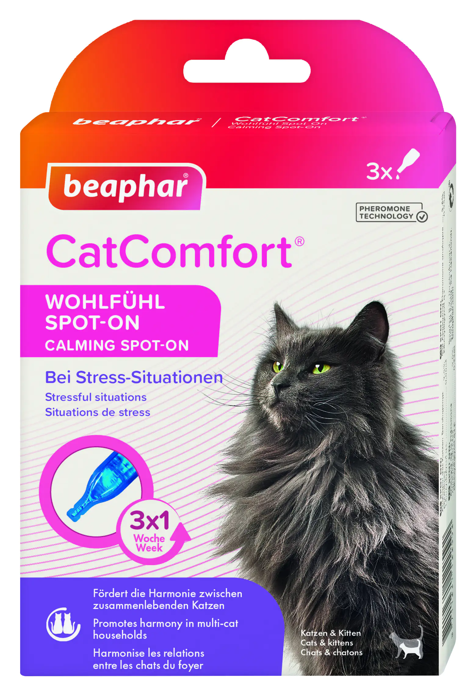 Bephar CatComfort Wohlfühl Spot-On 3 x 0,55 ml