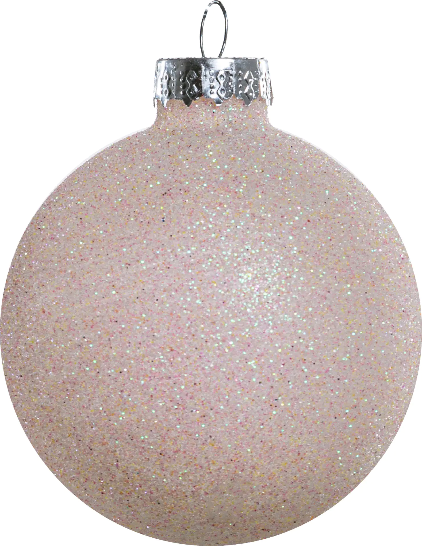 4333692642798_06 TrendLine Weihnachtskugeln aus Glas Ø 5/ 5,7/ 6,7 cm rosa 42 Stück