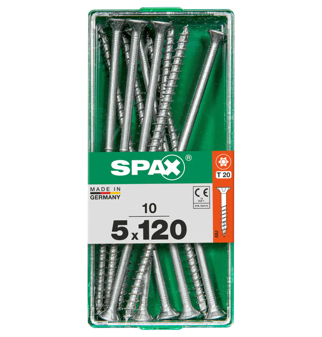 Spax Universalschrauben 5.0 x 120 mm TX 20 - 10 Stk.