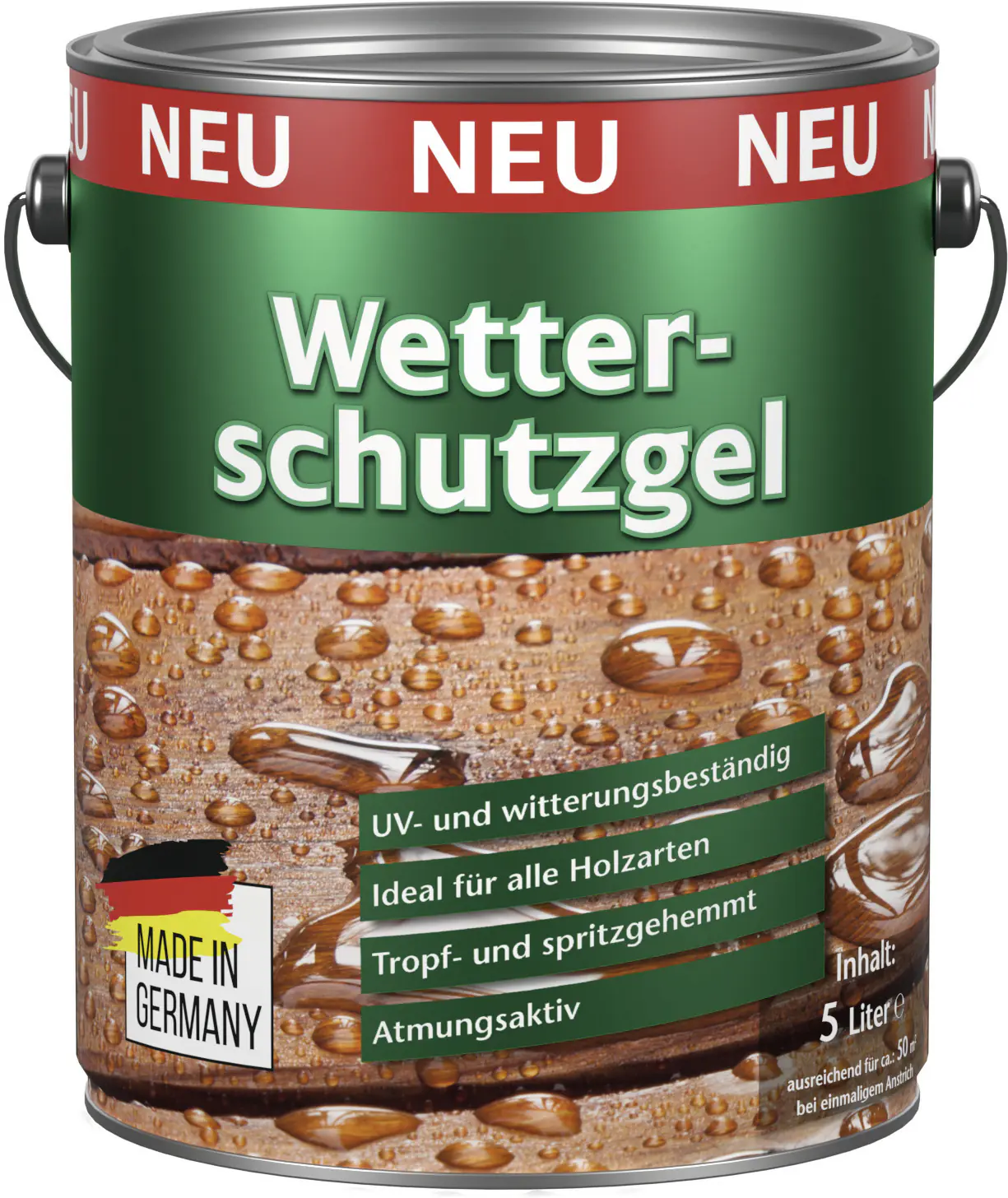 Wetterschutzgel 5 L teak