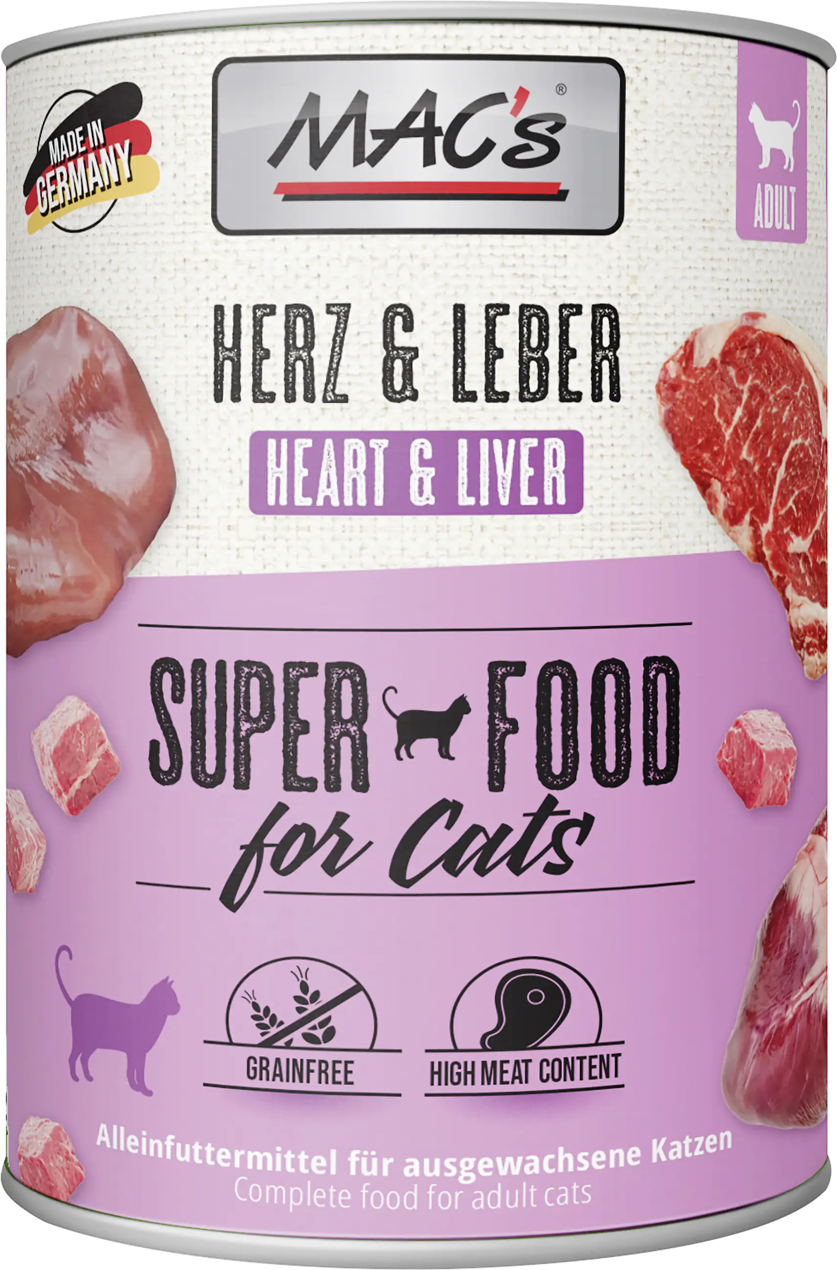 Macs Cat Herz & Leber 800 g