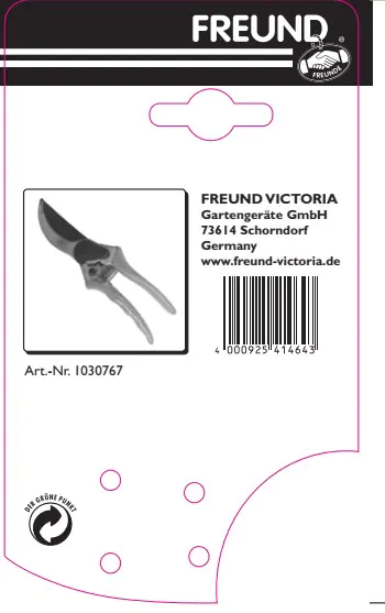 Freund Gartenschere 2895