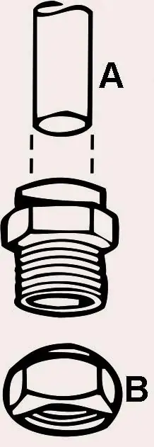 Cornat Übergangsnippel Ø 22 mm / 1/2"