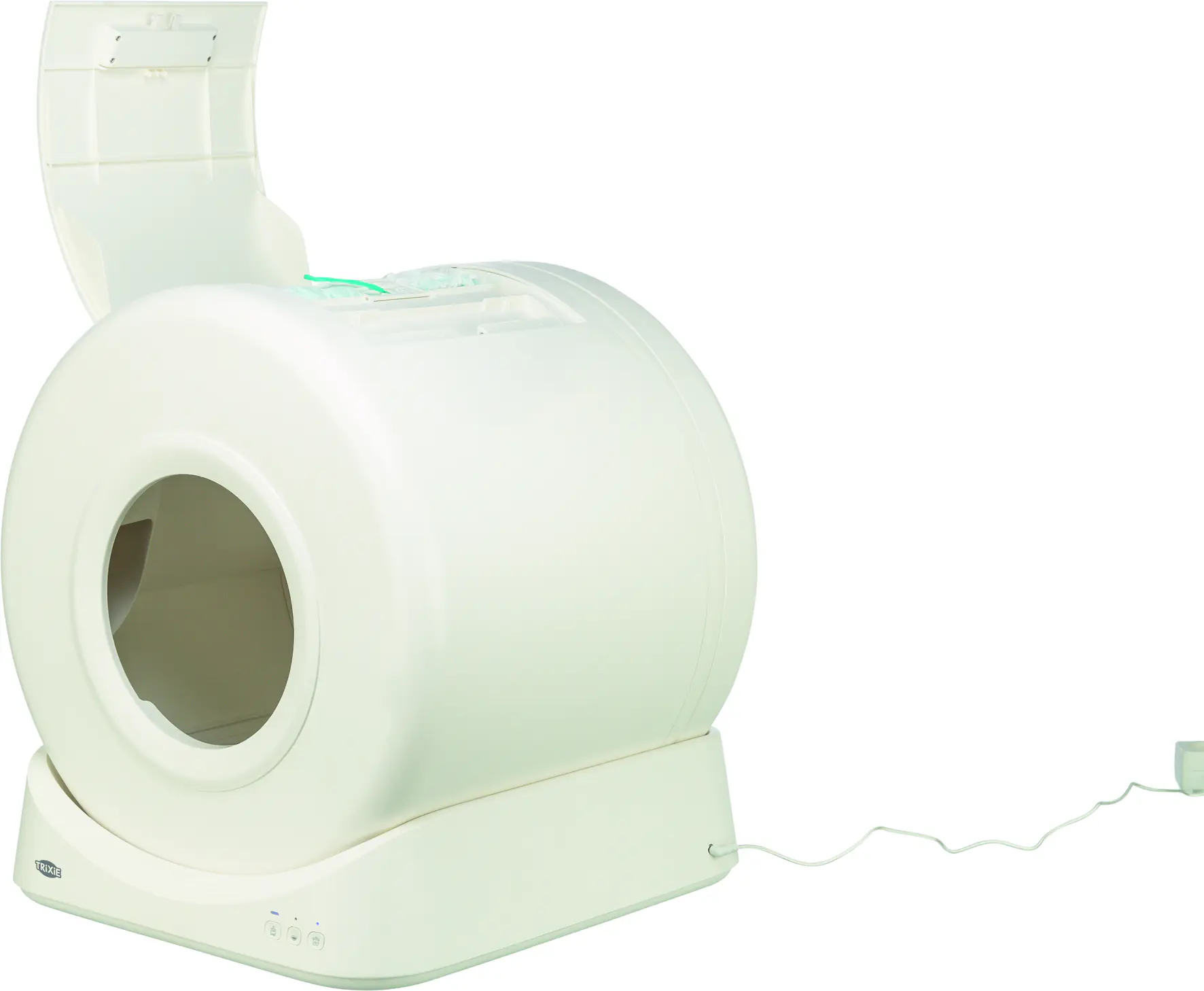 Trixie Selbstreinigende Katzentoilette 51 x 56 x 54 cm weiß