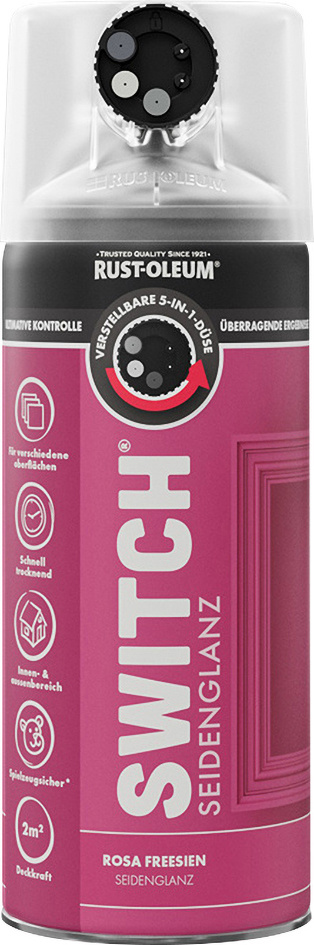 Rust-Oleum Sprühlack Switch 400 ml rosa fresien seidenglanz