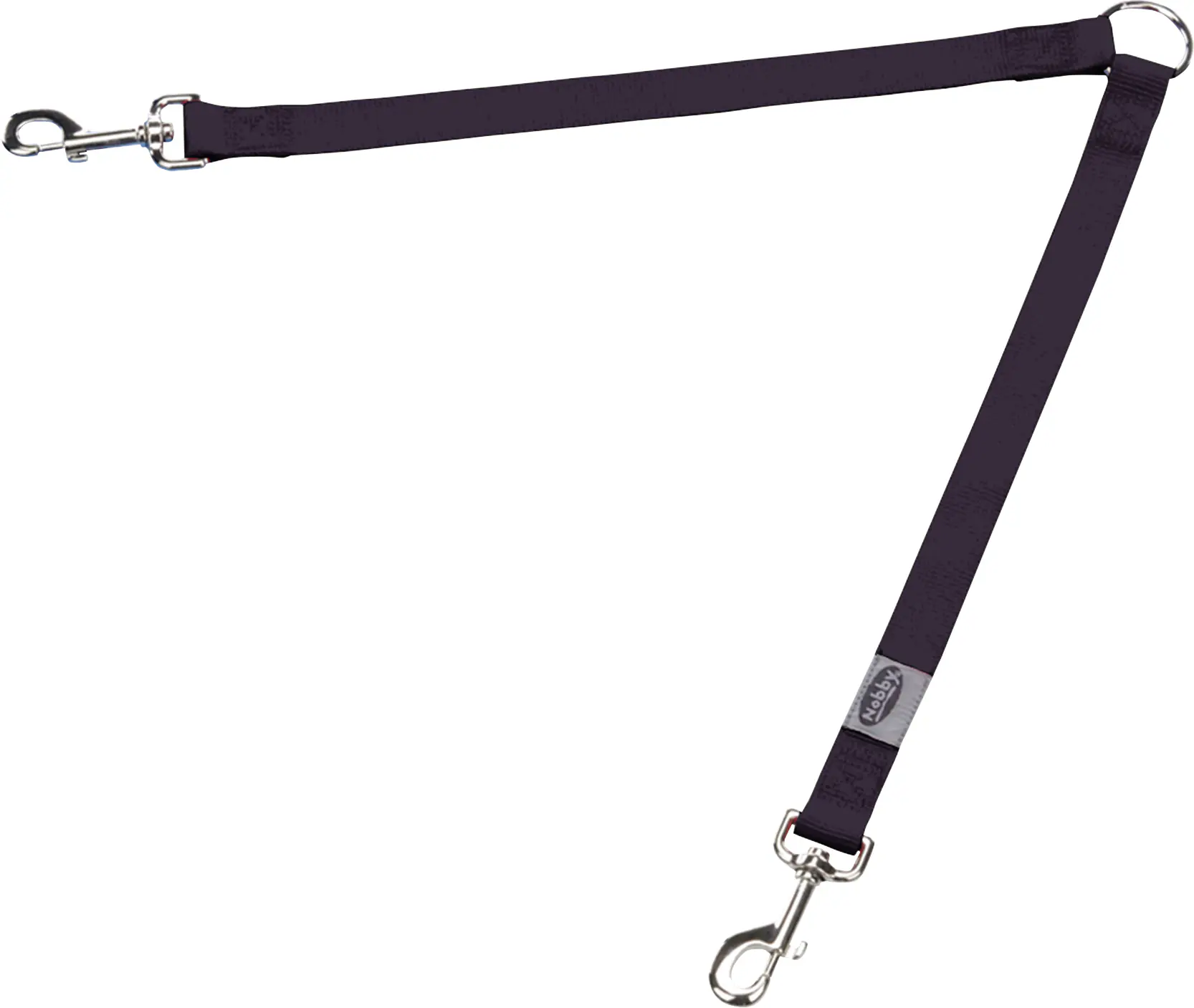 Nobby Koppel Leine Classic schwarz 2 x 40 cm