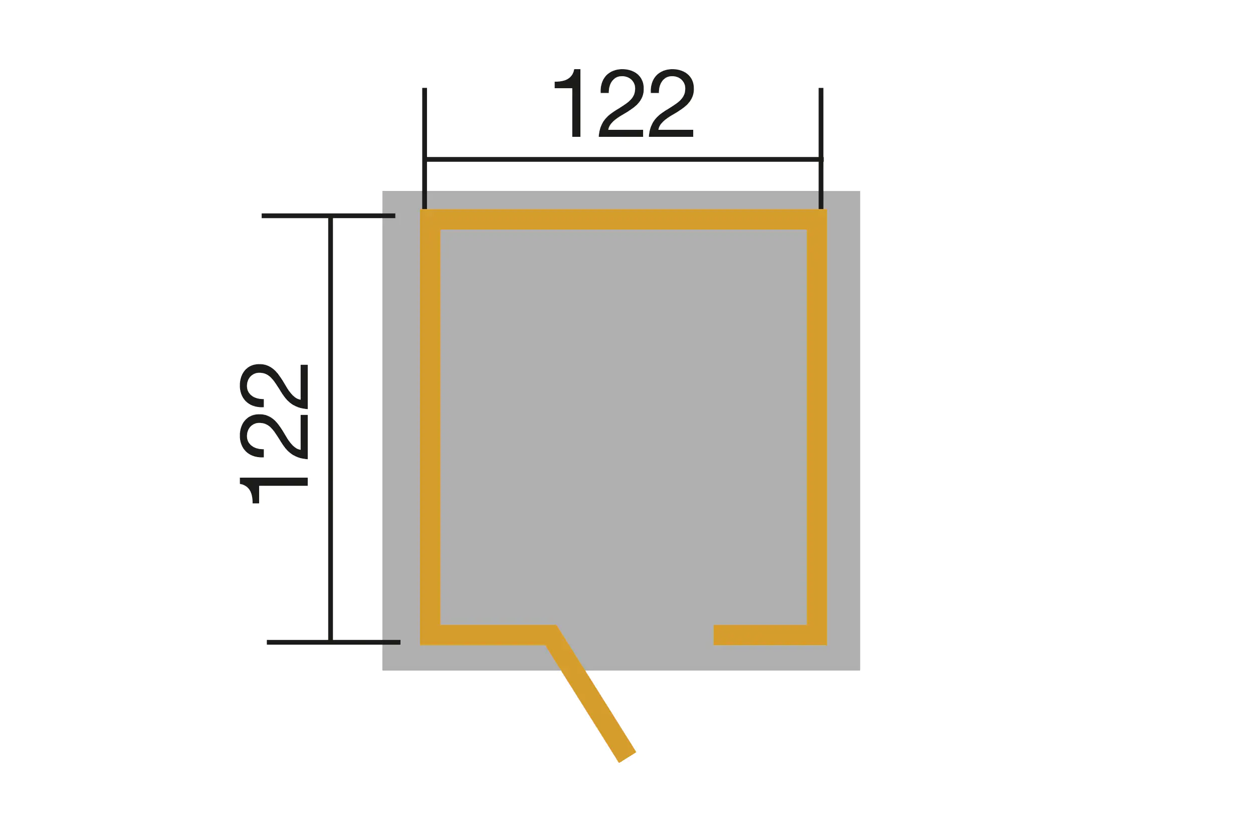 Weka Drachenhöhle Tabaluga 144 x 153 cm natur