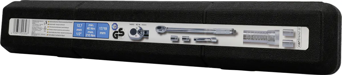 Cartrend Drehmomentschlüssel 12,7 mm (1/2"), 40-210 Nm