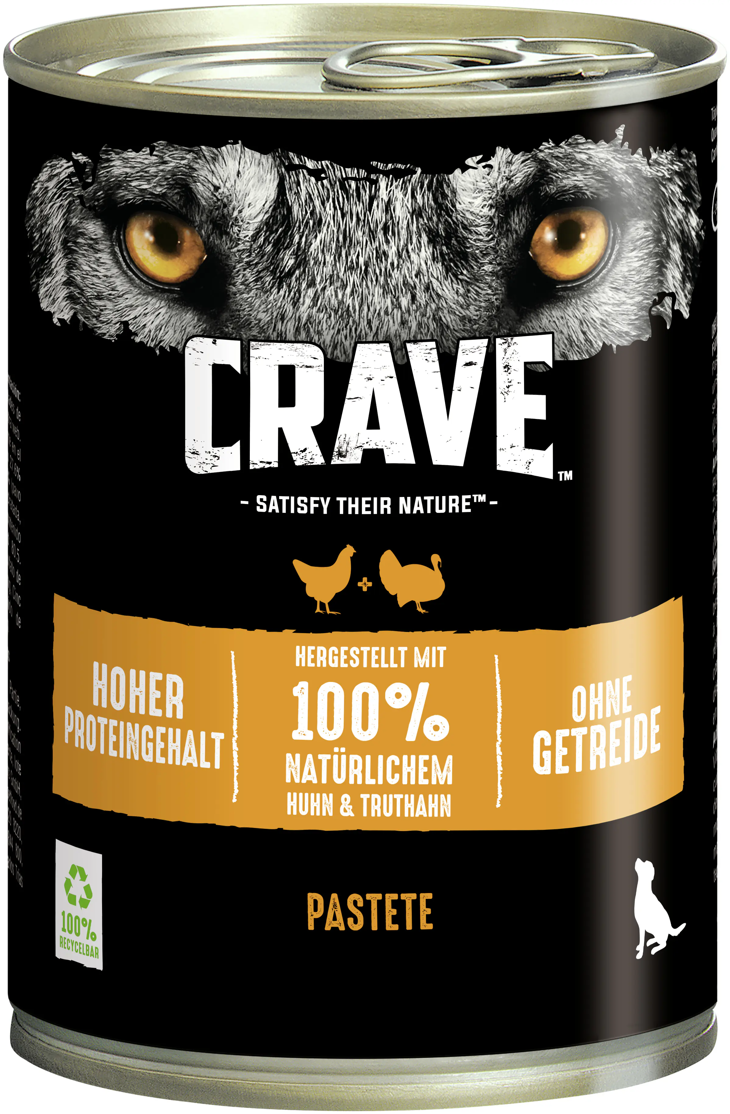 Crave Adult mit Huhn und Truthahn Hundefutter 400 g