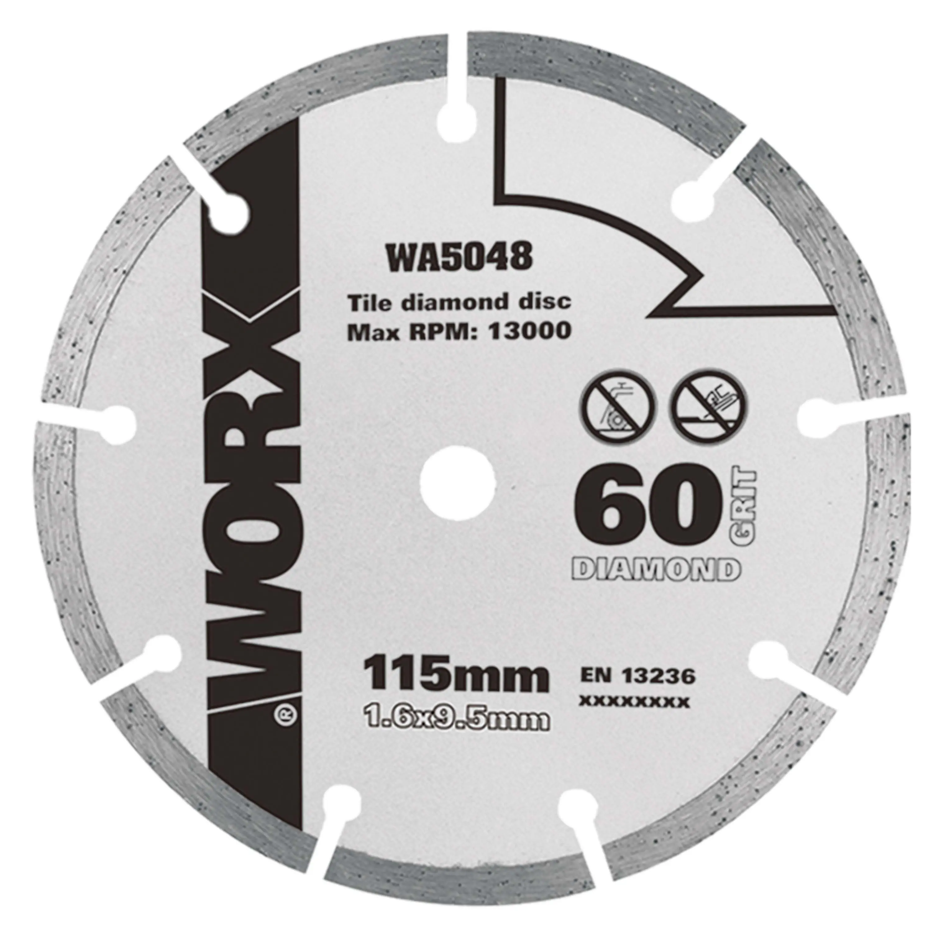 Worx  Diamantblatt WA5048 115 mm