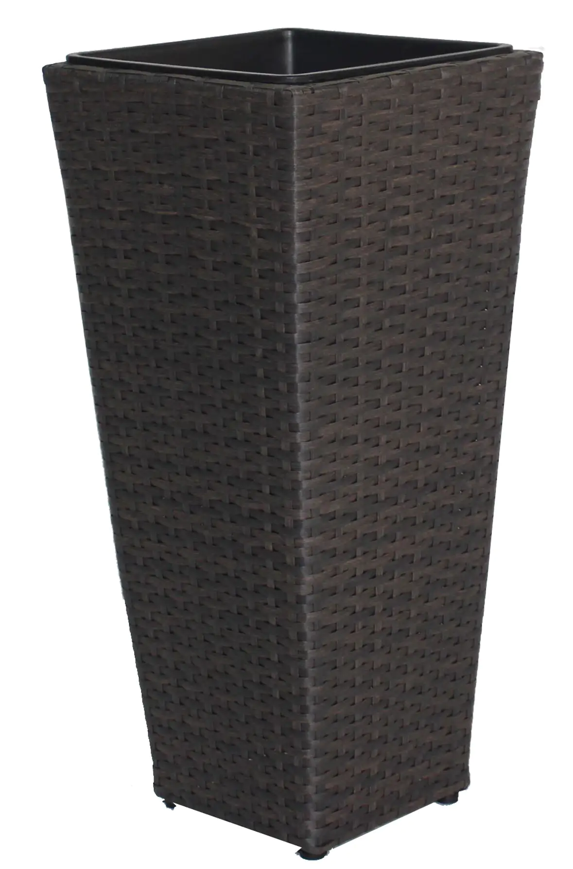 4333692038737_haca TrendLine Pflanzgefäß 28x28cm braun 28 x 28 cm