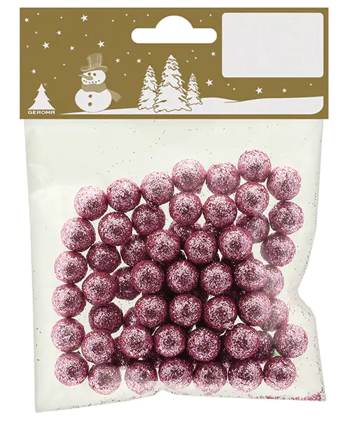 Styroporbällchen rosa Ø 1 cm, 10 Gramm Styroporbällchen rosa Ø 1 cm, 10 Gramm