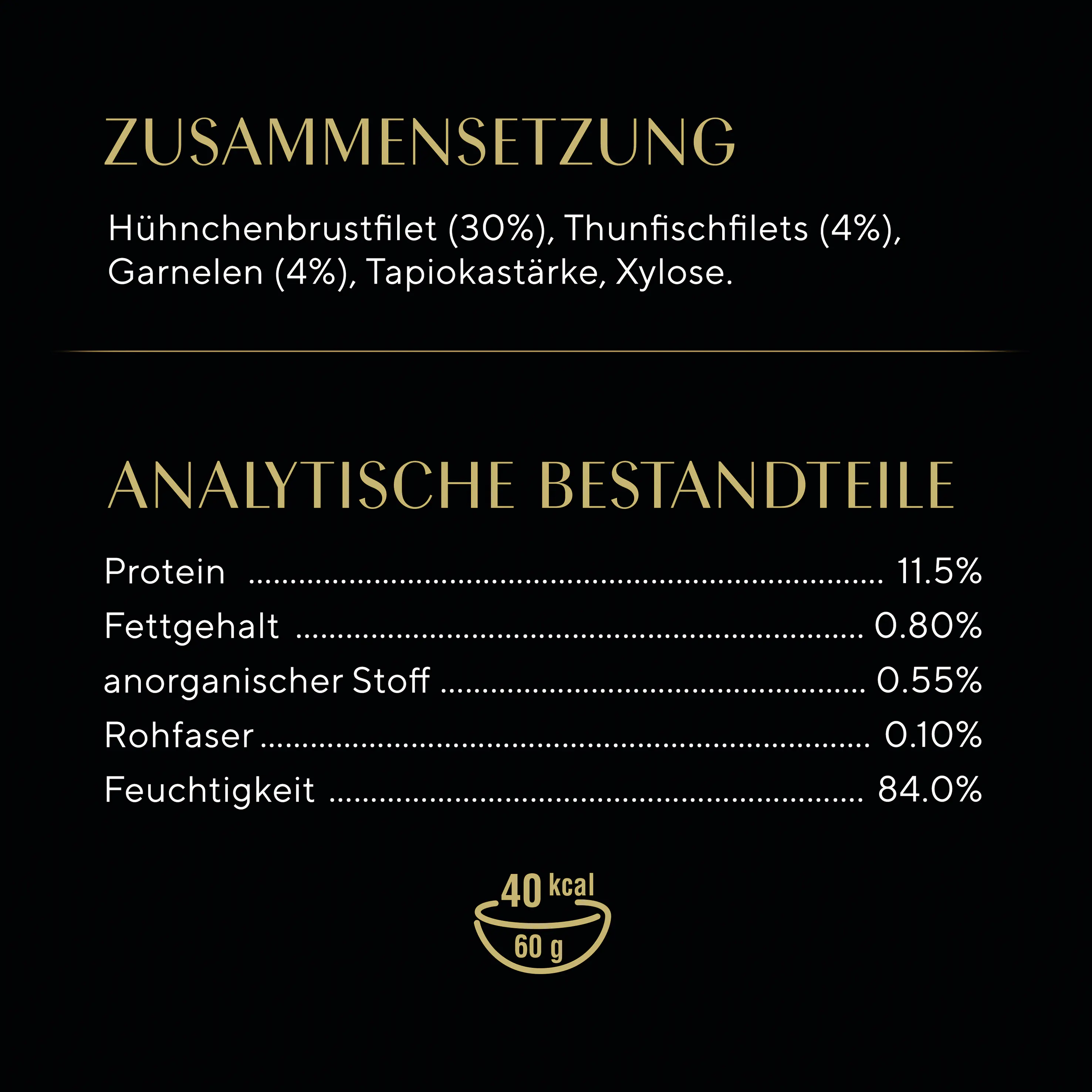 Sheba Filets Katzennassfutter Adult 60 g Huhn mit Garnelen