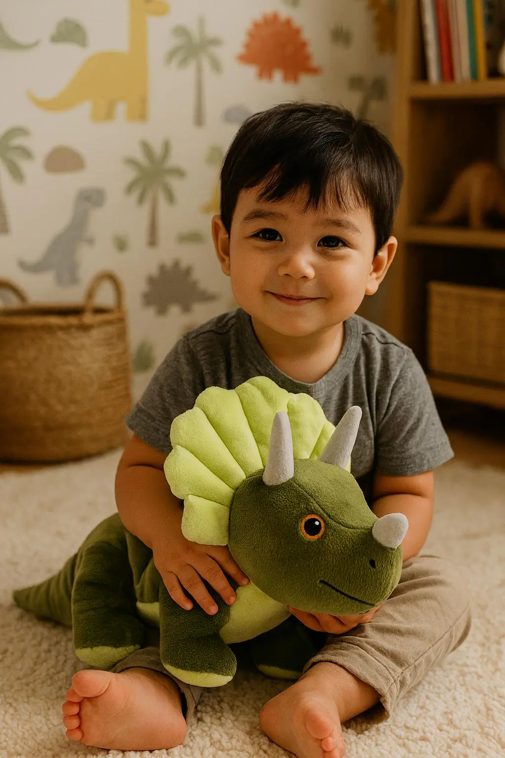 Warmies Wärmekuscheltier Triceraops grün  Warmies Wärmekuscheltier Triceraops grün