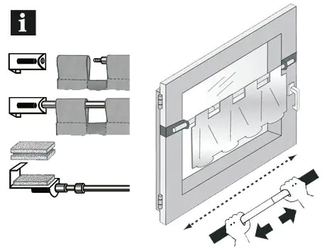 Gardinia Spannvitrage Ø 9 mm, Metall, ausziehbar 60-90 cm, weiß Gardinia Spannvitrage Ø 9 mm, Metall, ausziehbar 60-90 cm, weiß