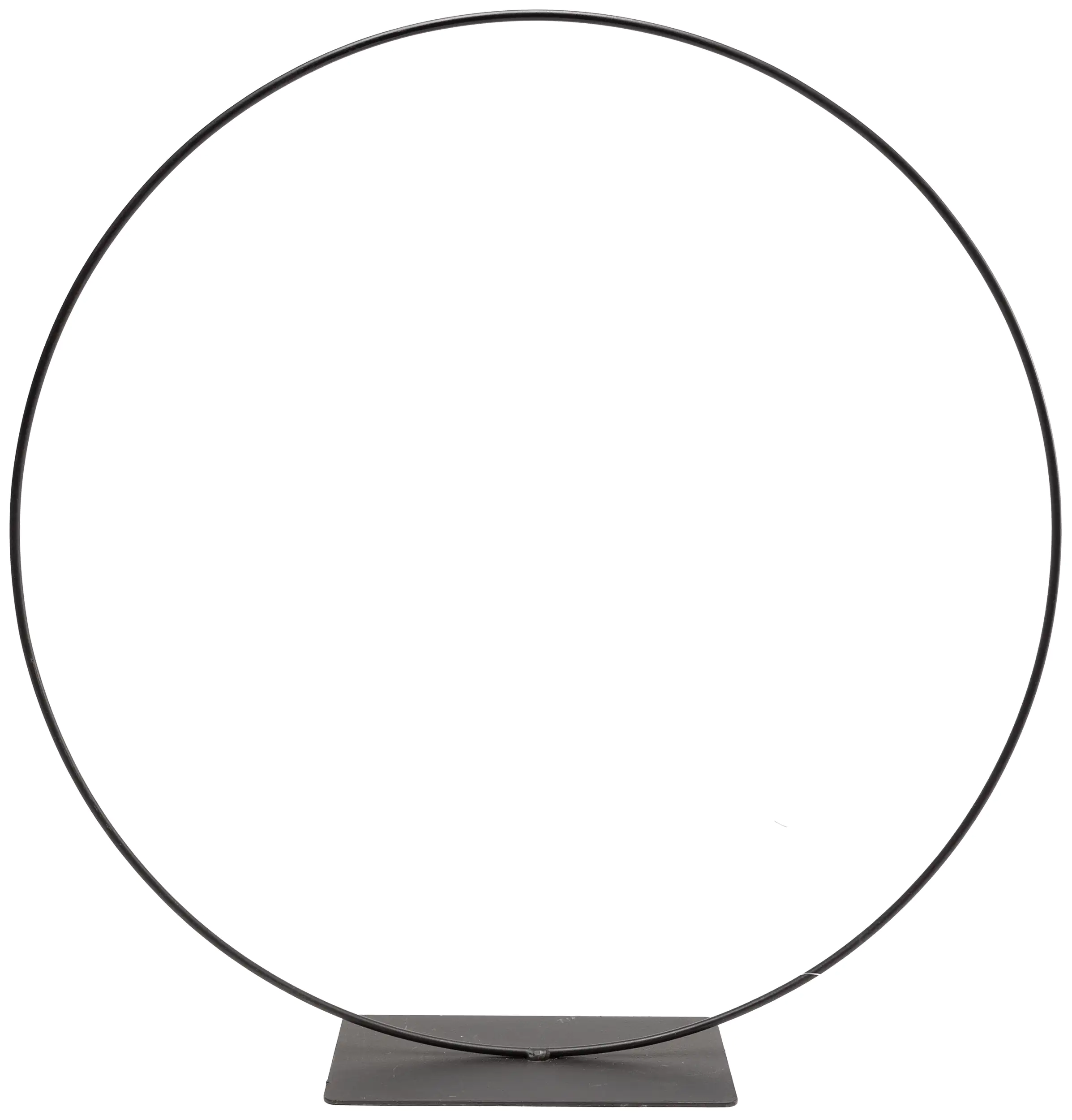 4333692388641 TrendLine Floristenring mit Fuß Metall Ø 40 cm schwarz