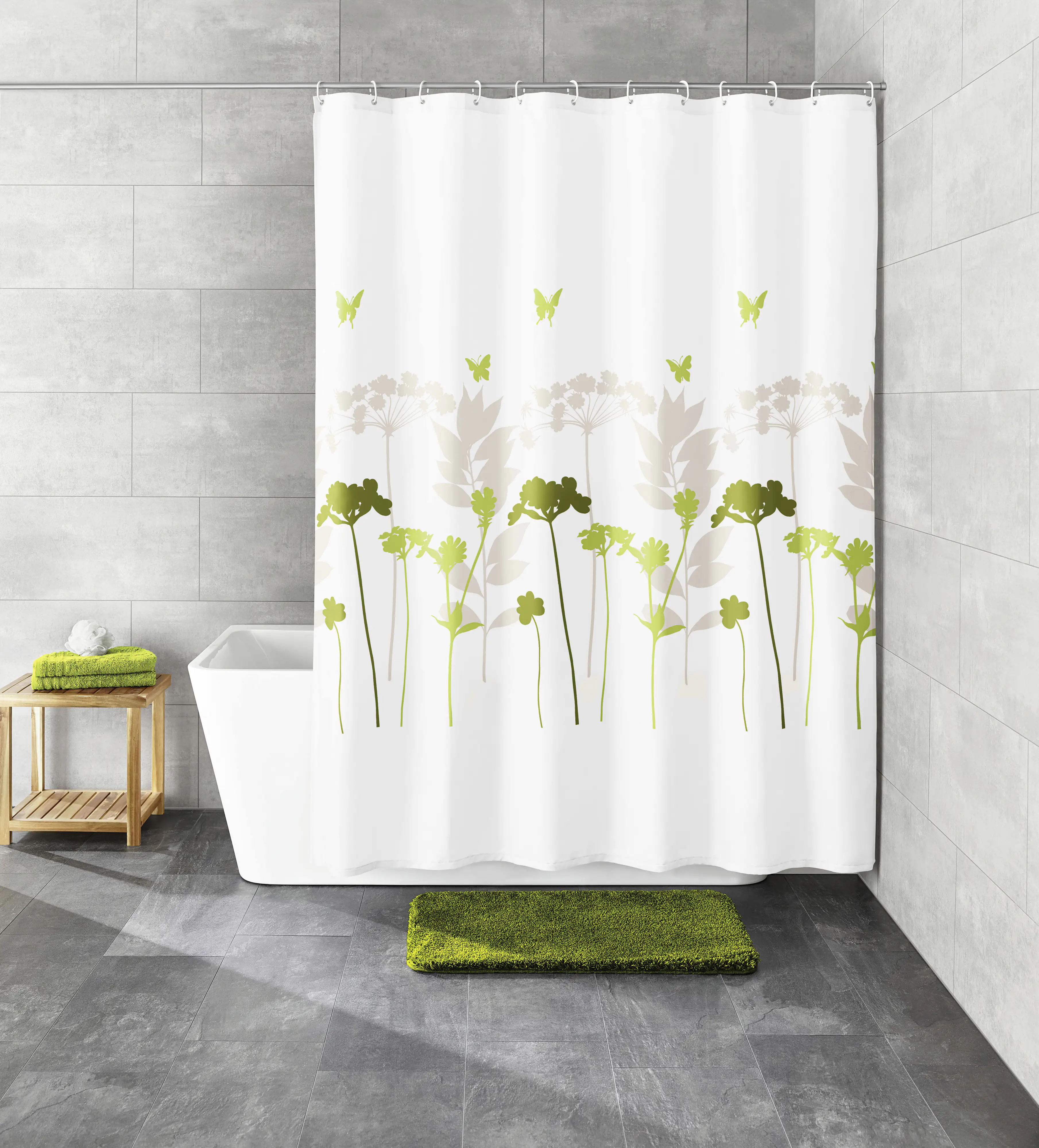 Kleine Wolke Duschvorhang Barcelona Klee, 120 x 200 cm