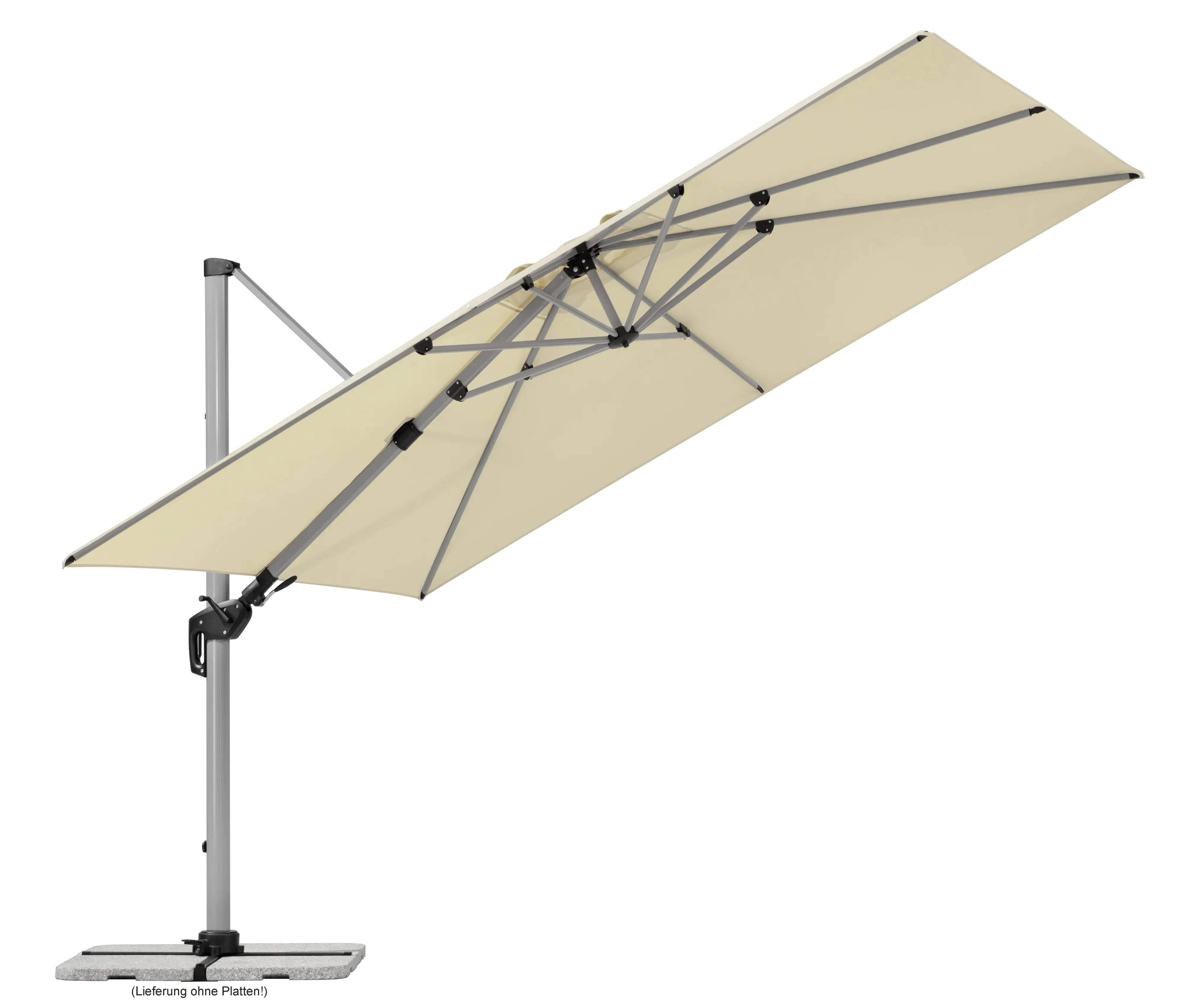 Schneider Ampelschirm Bermuda natur 260 x 350 cm Schneider Ampelschirm Bermuda natur 260 x 350 cm